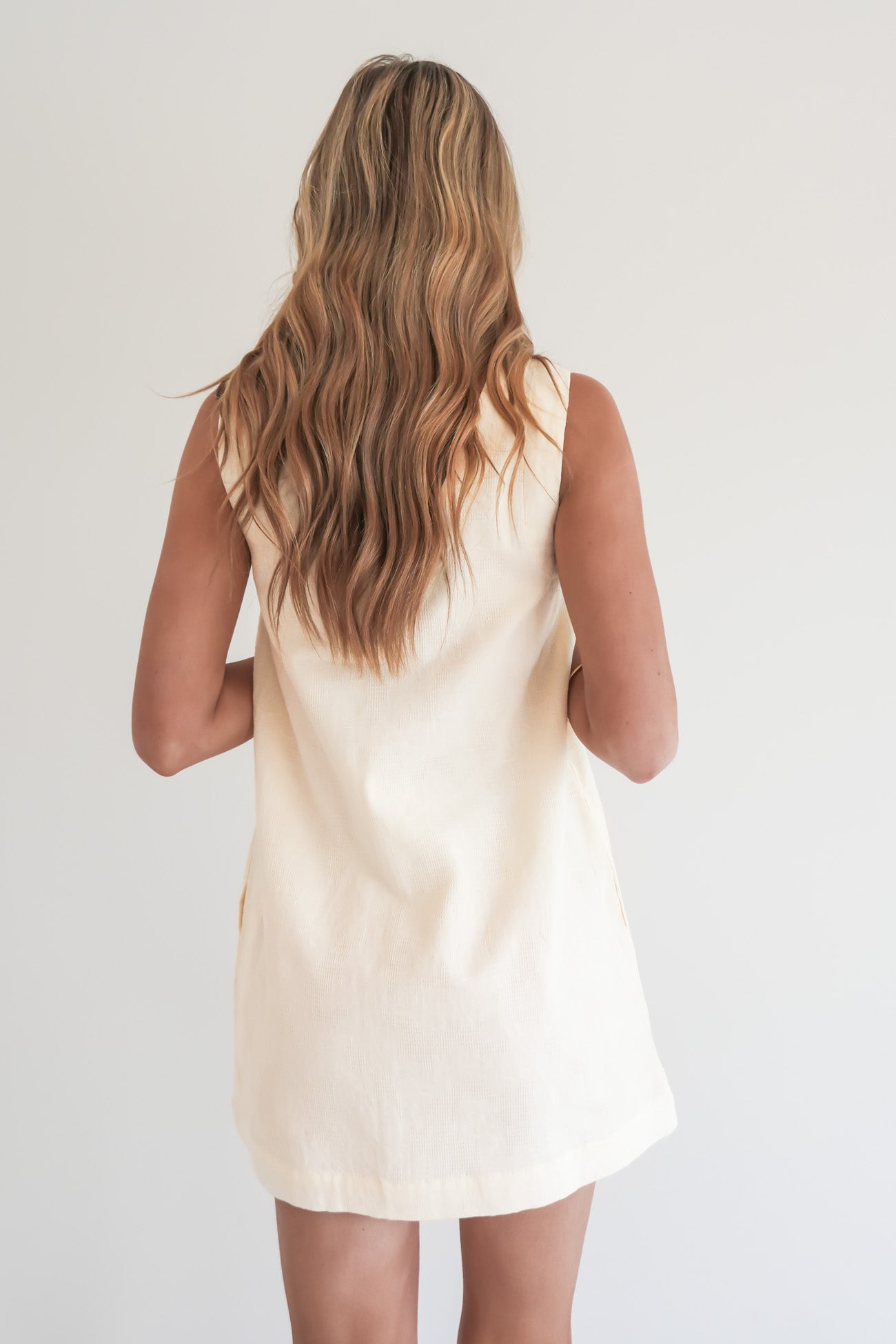 Tropica Mini Dress Yellow