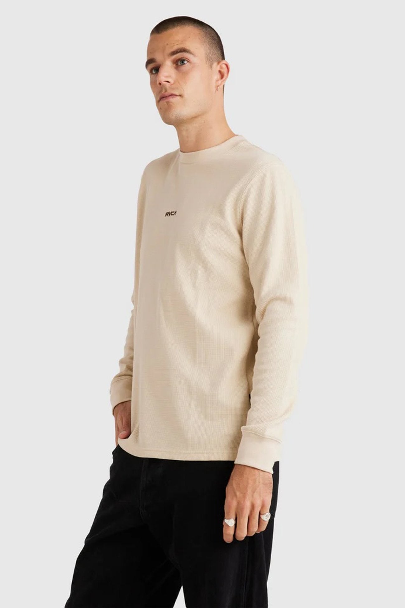 Union Waffle Long Sleeve Natural
