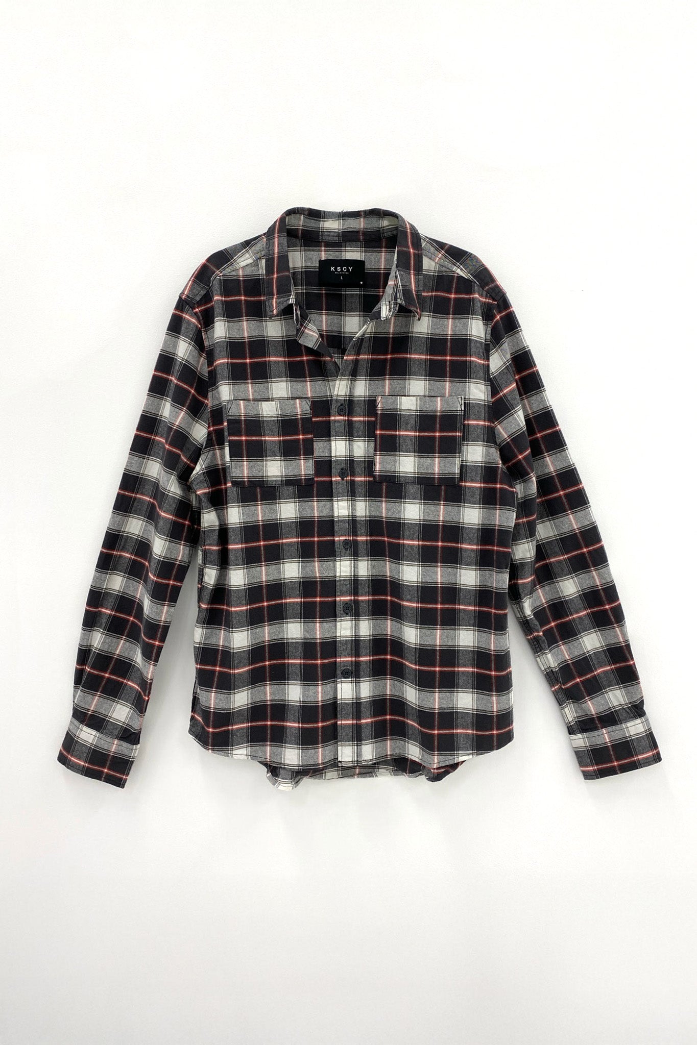 Unknown Long Sleeve Shirt Asphalt Check