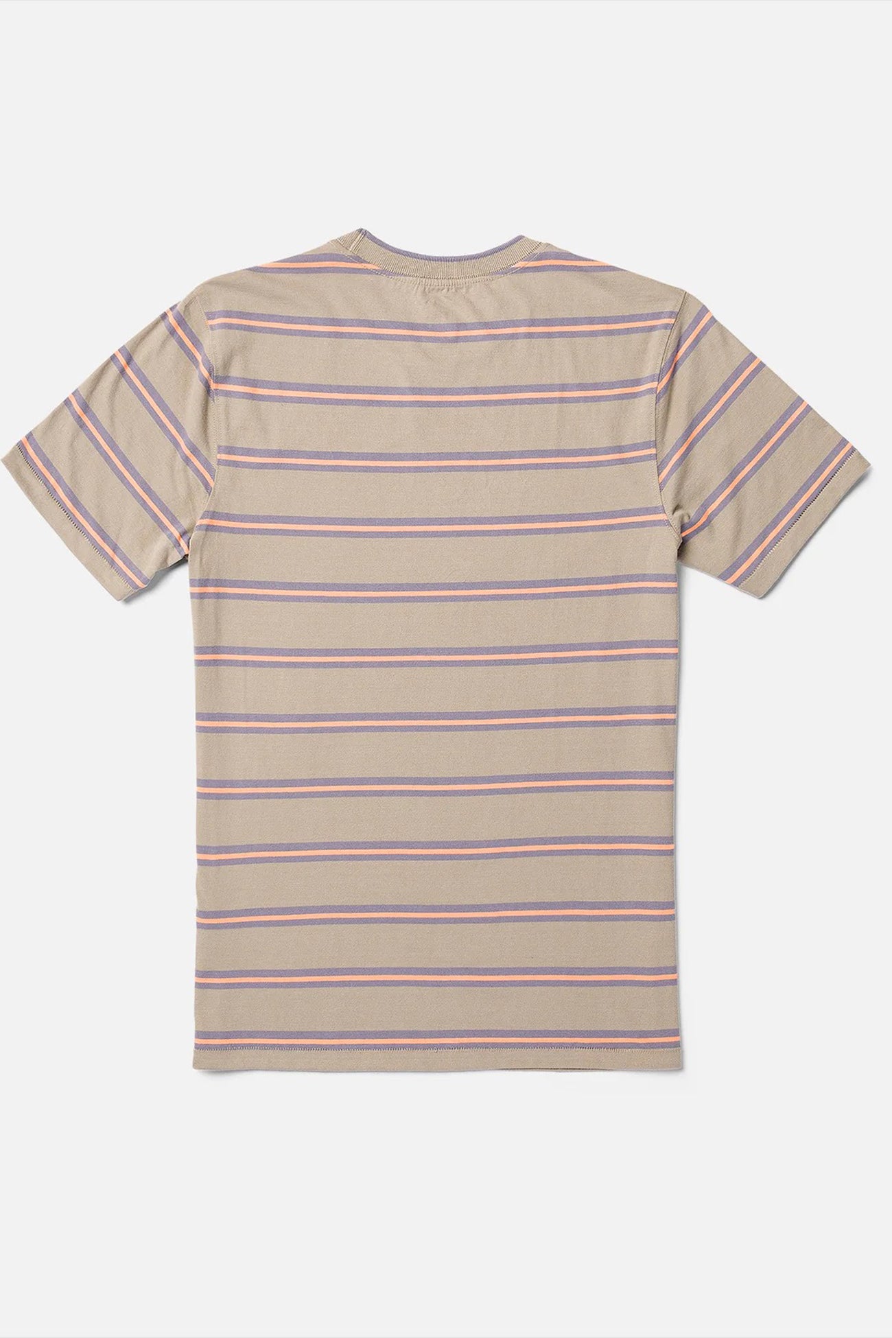 V ENT Hockey Dad Crew Short Sleeve Light Khaki