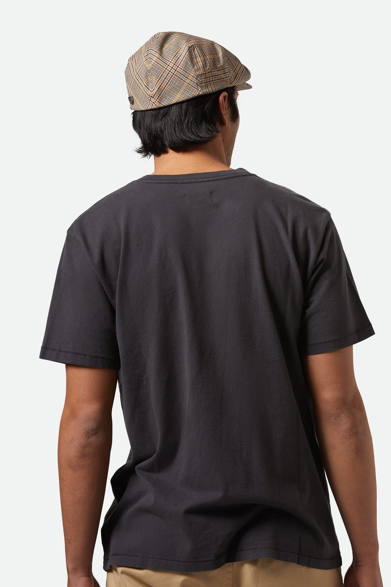Vintage Reserve Short Sleeve Henley Black Sol Wash