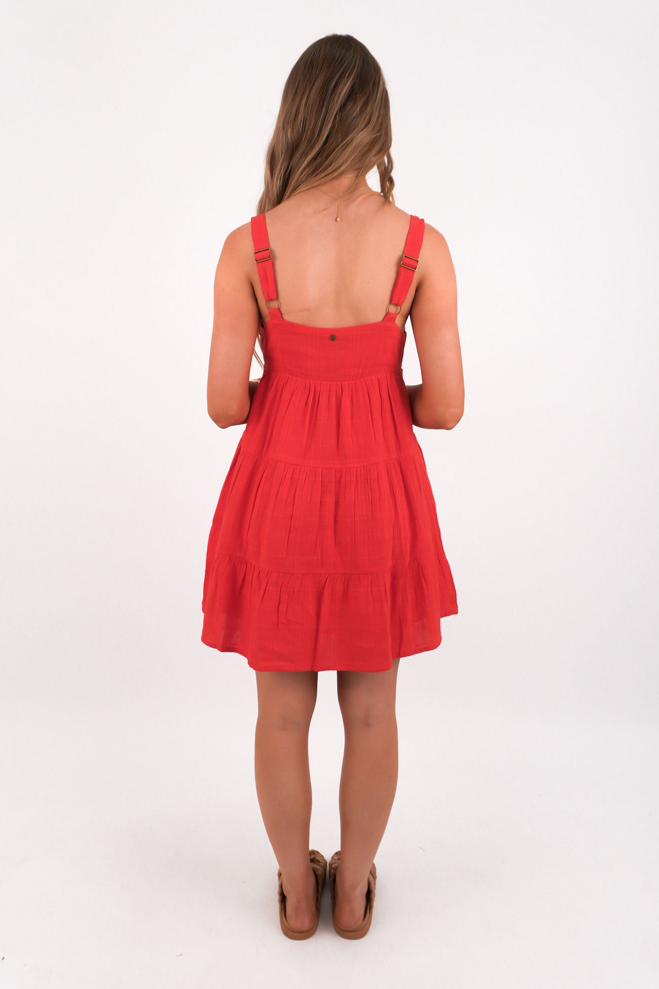 Viper Mini Dress Red