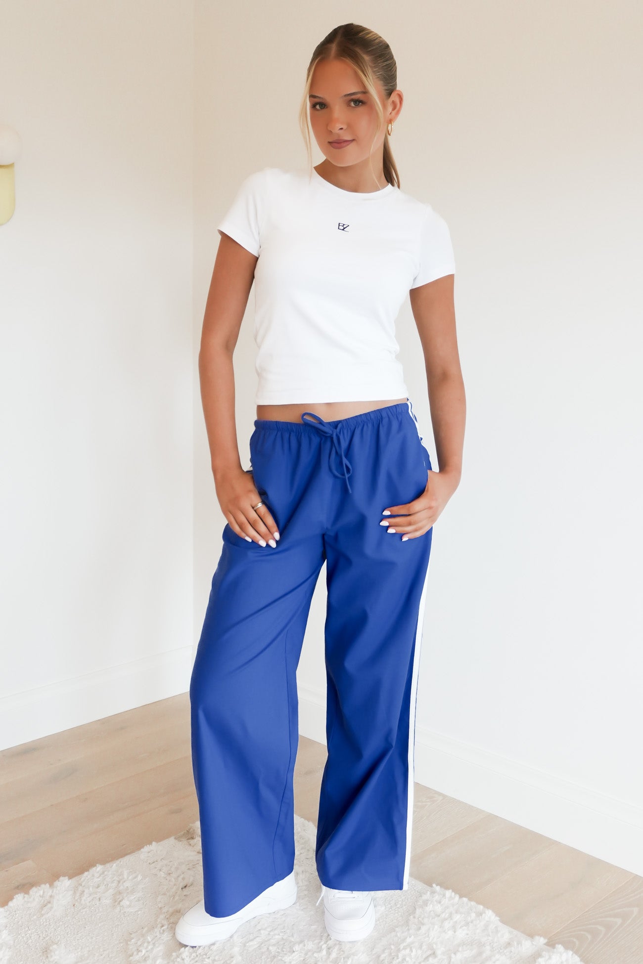West Coast Stripe Pant Blue
