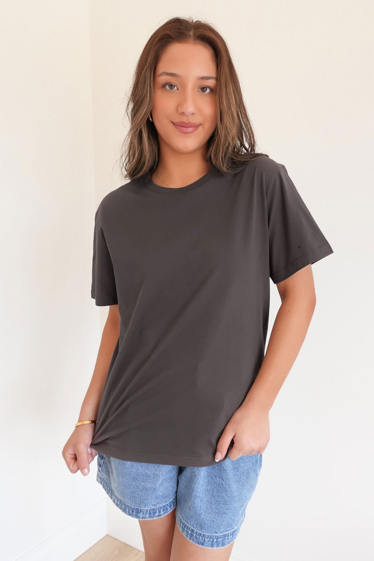 Winsor Tee Charcoal