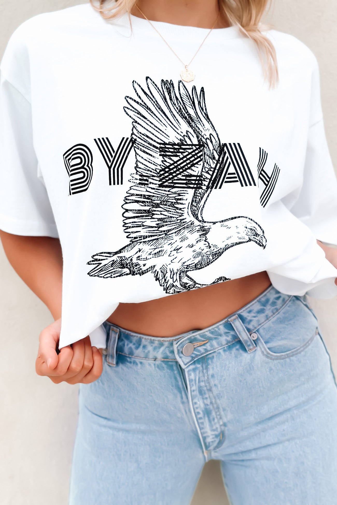 ZEP Eagle Tee White