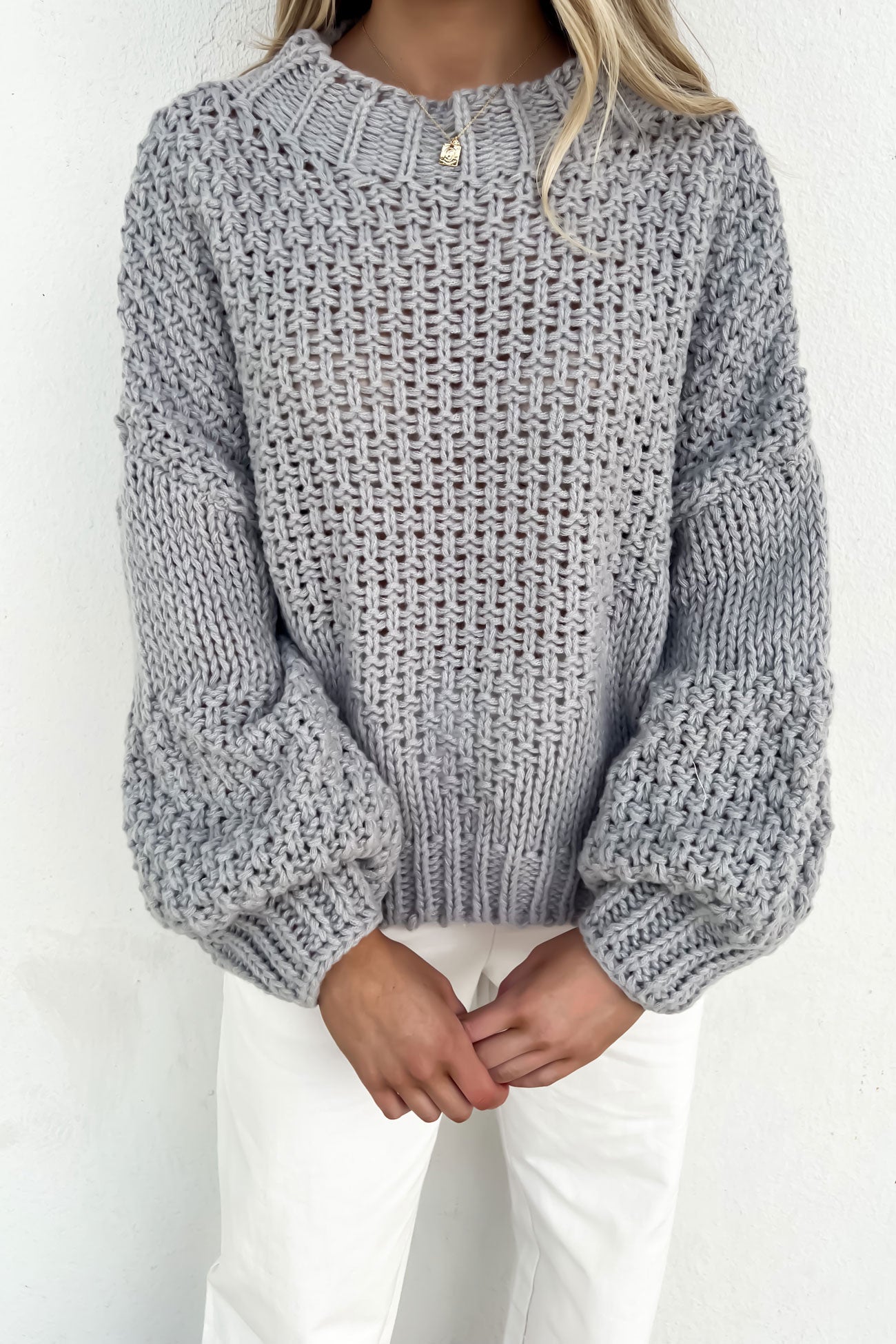 Zack Knit Grey