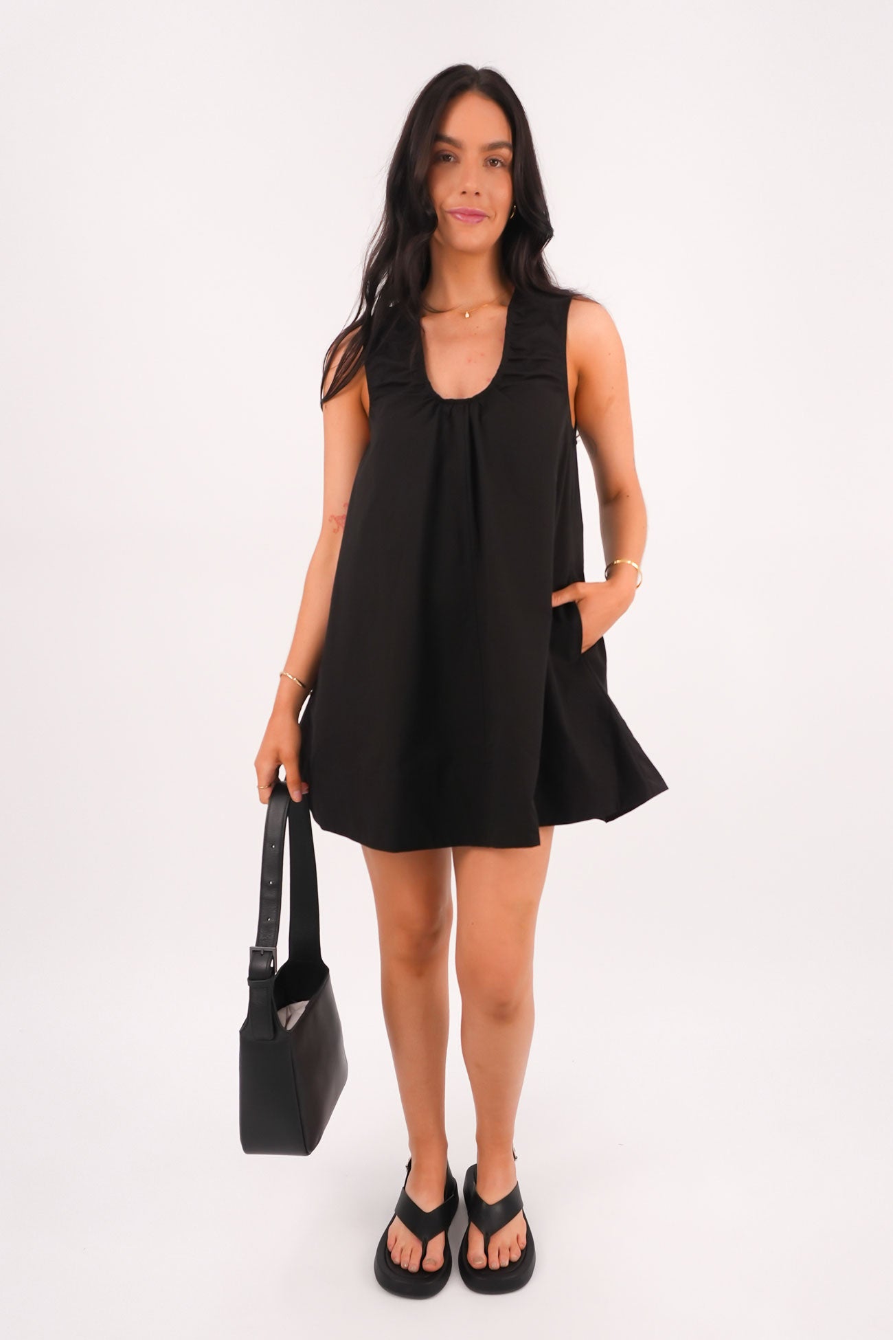 Zahni Mini Dress Black