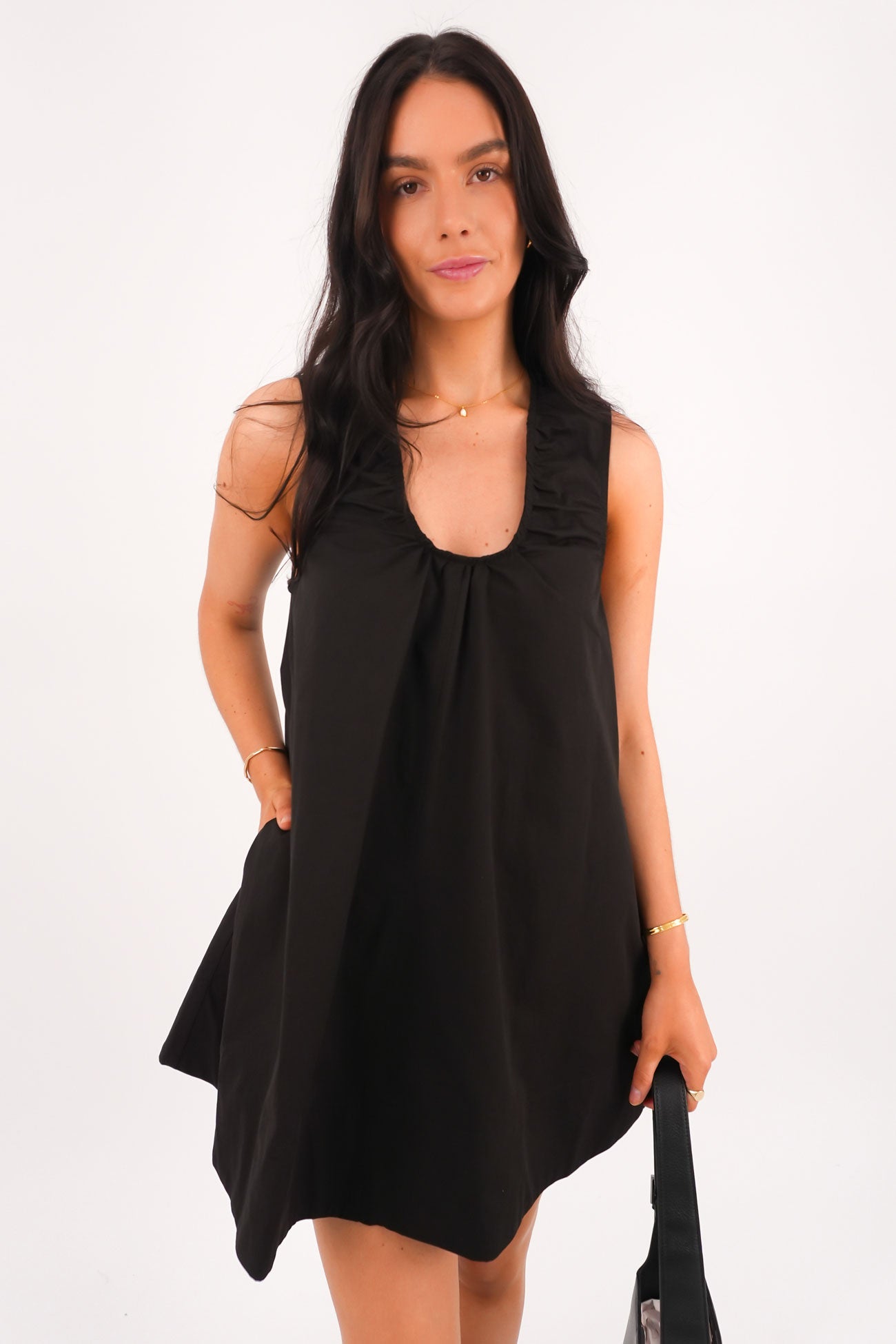 Zahni Mini Dress Black
