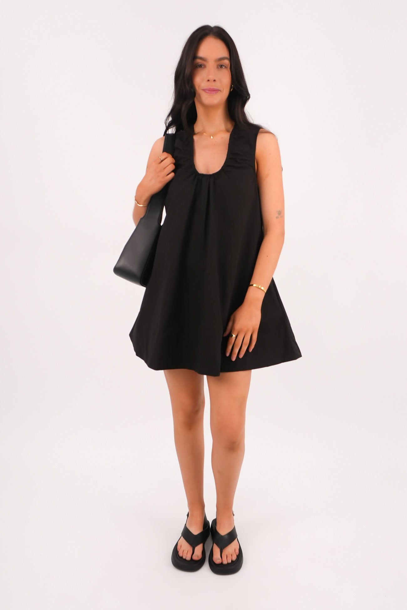 Zahni Mini Dress Black