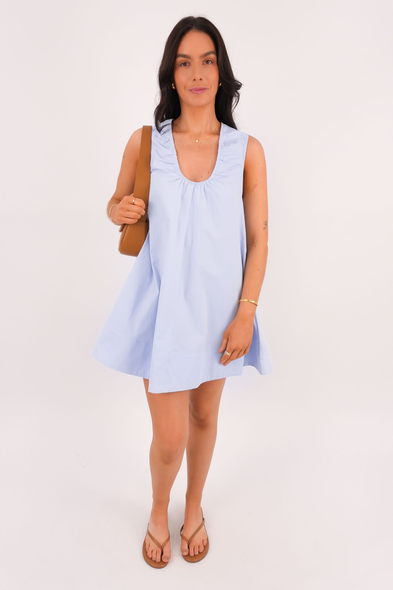 Zahni Mini Dress Blue