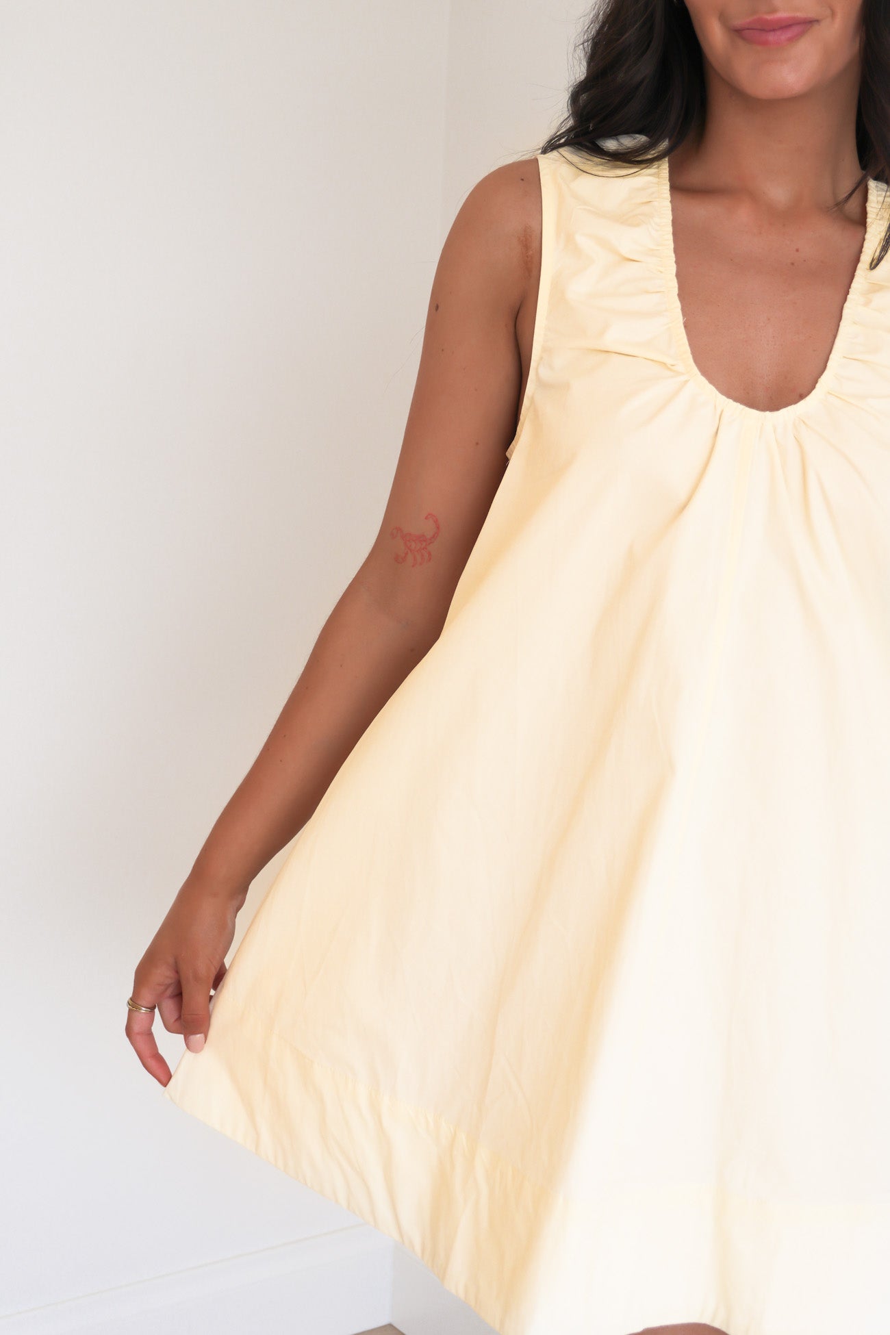 Zahni Mini Dress Butter