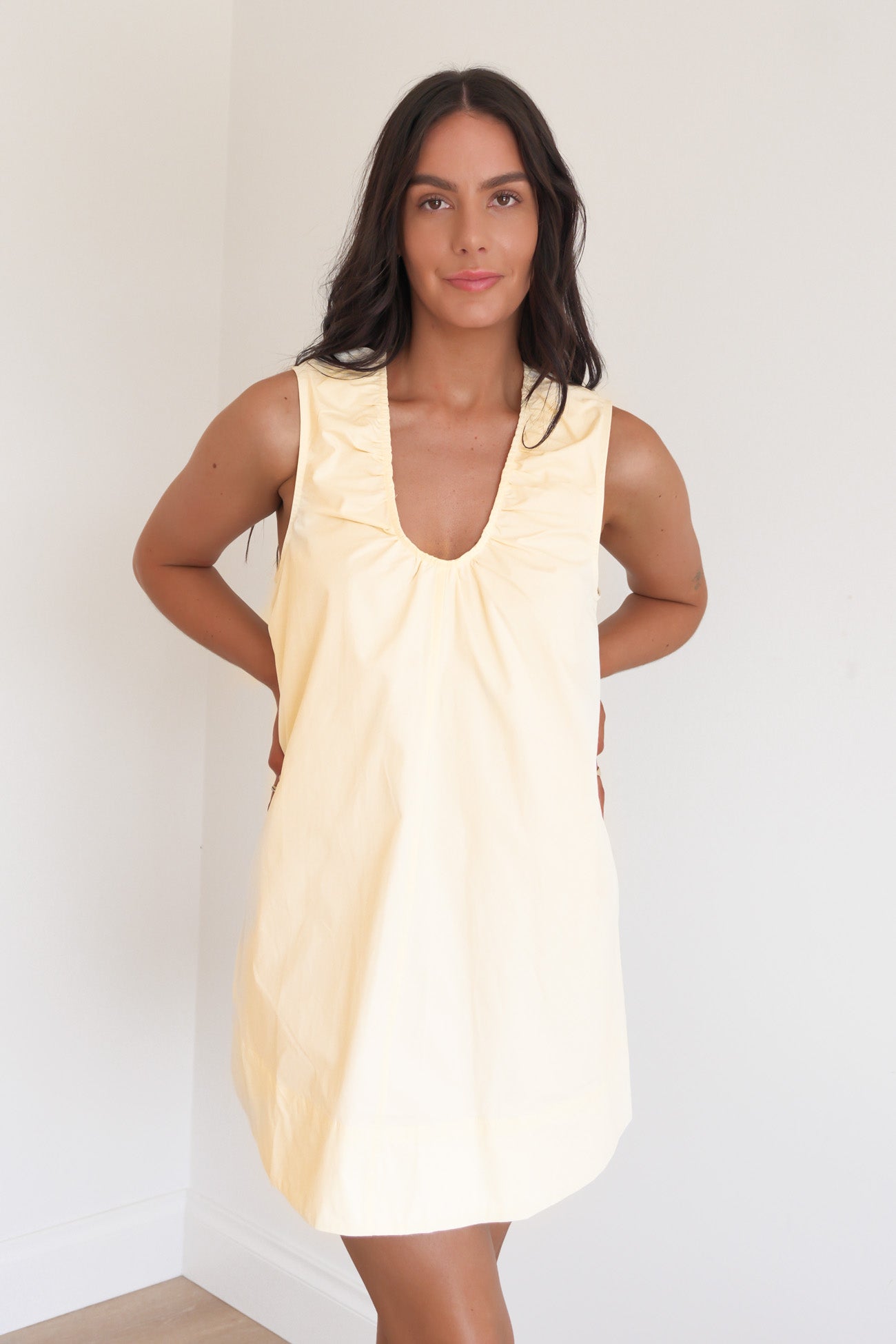 Zahni Mini Dress Butter