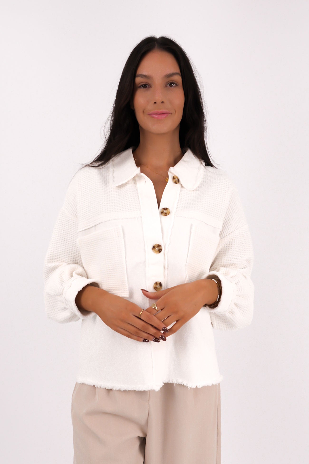 Zaidee Jacket White
