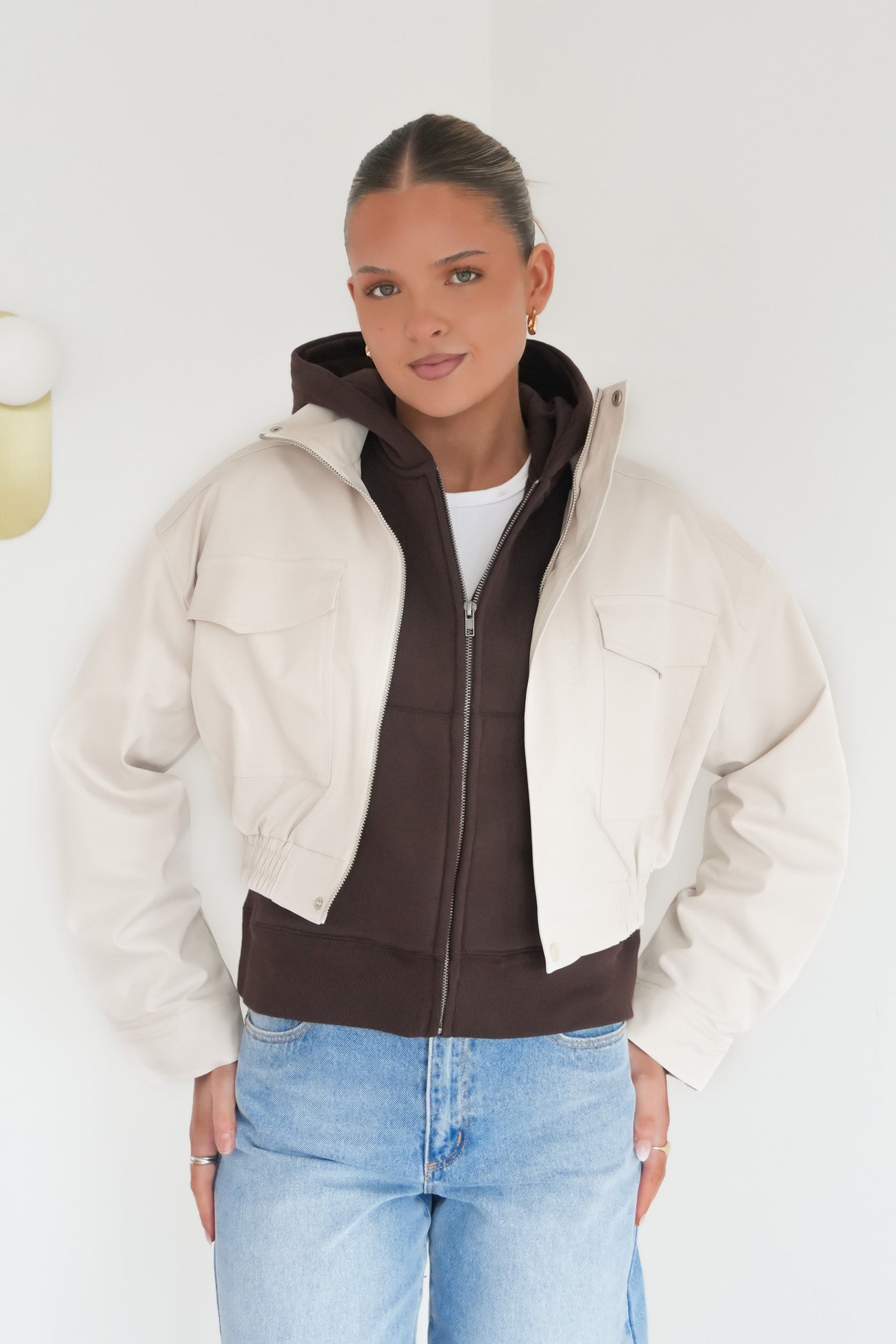 Zarline Jacket Beige