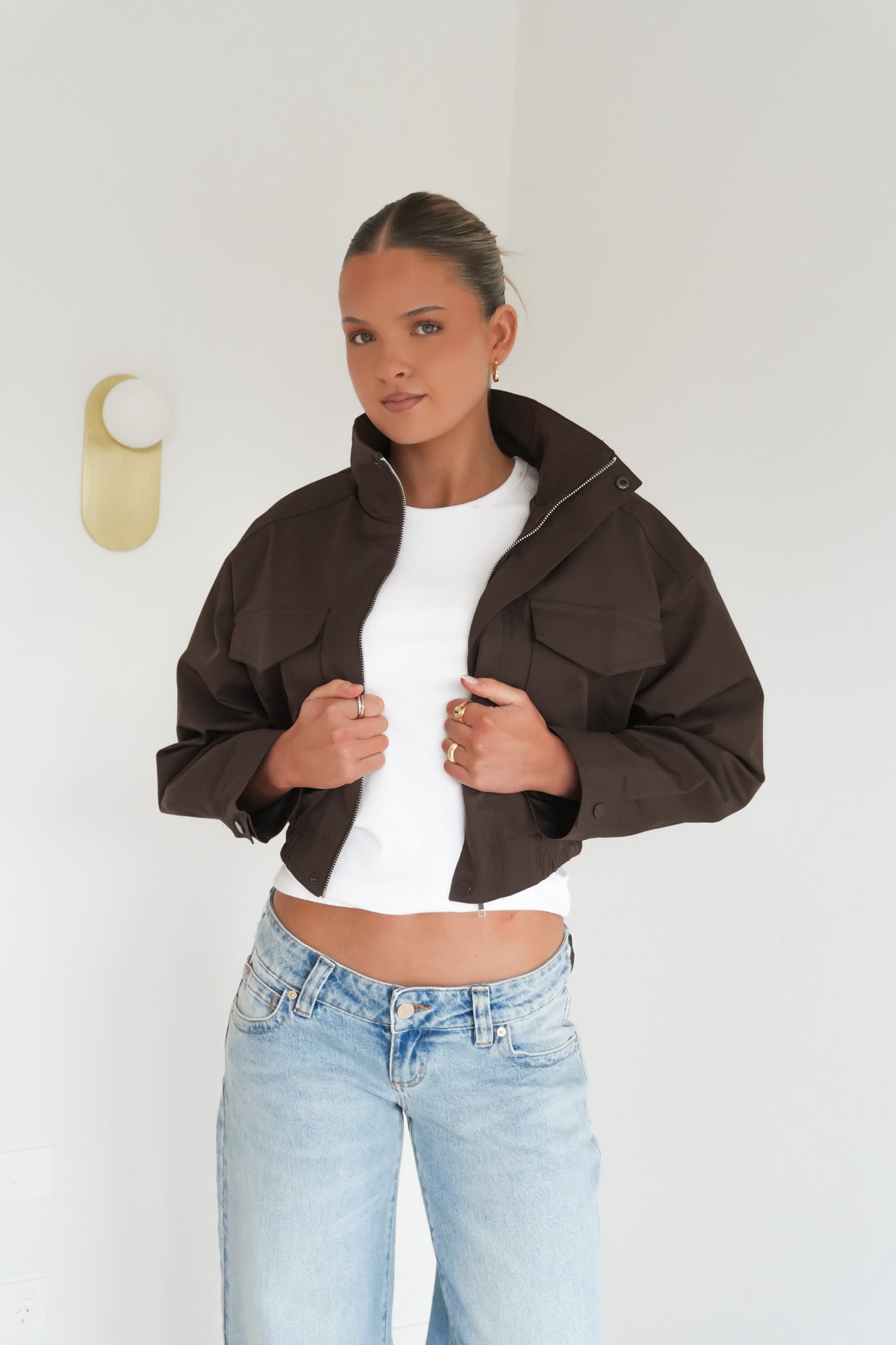 Zarline Jacket Chocolate