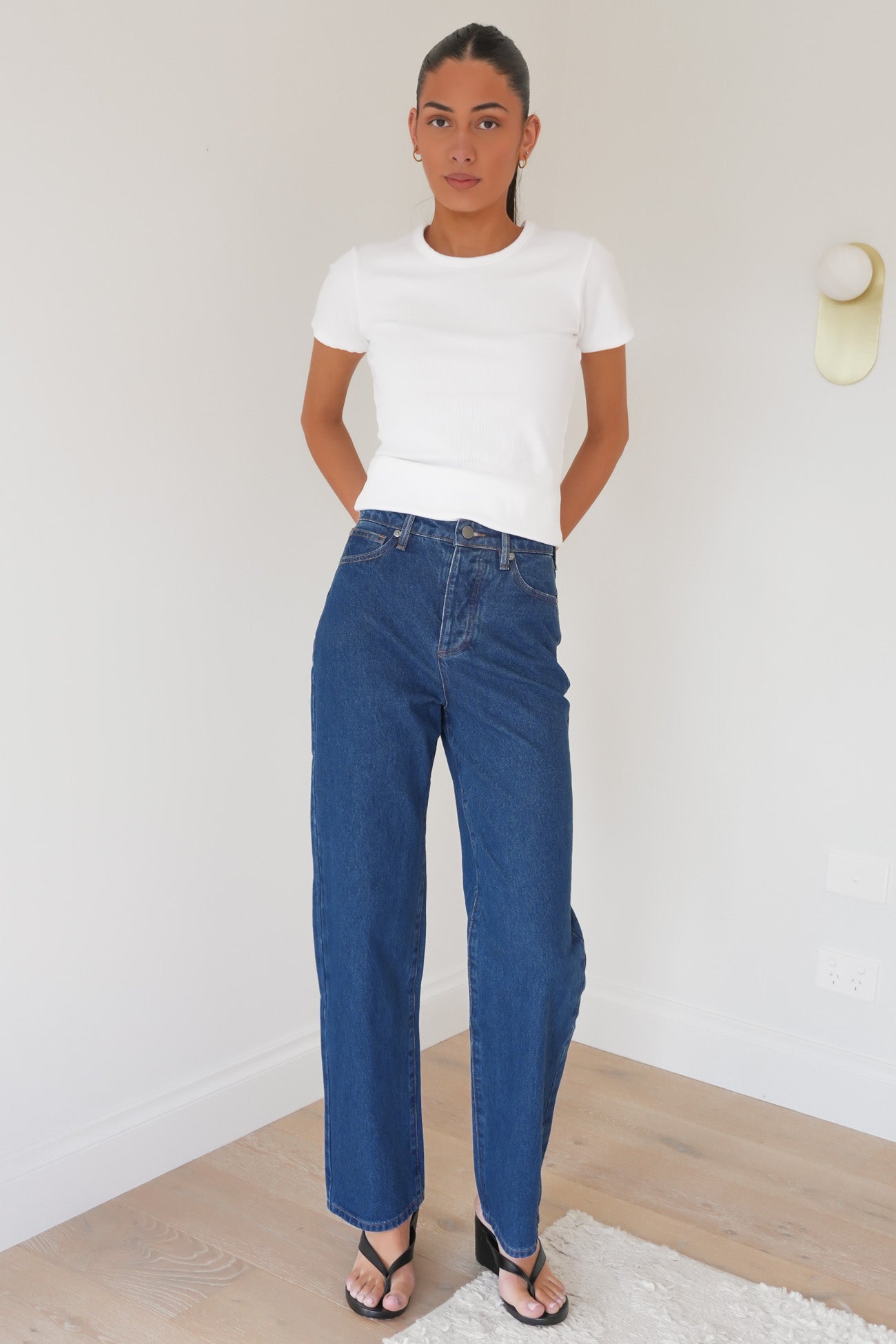 Zia Relaxed Straight Jean Heritage Blue