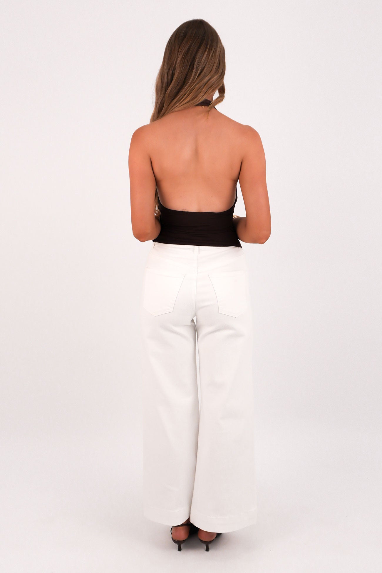 Zorina Halter Top Brown