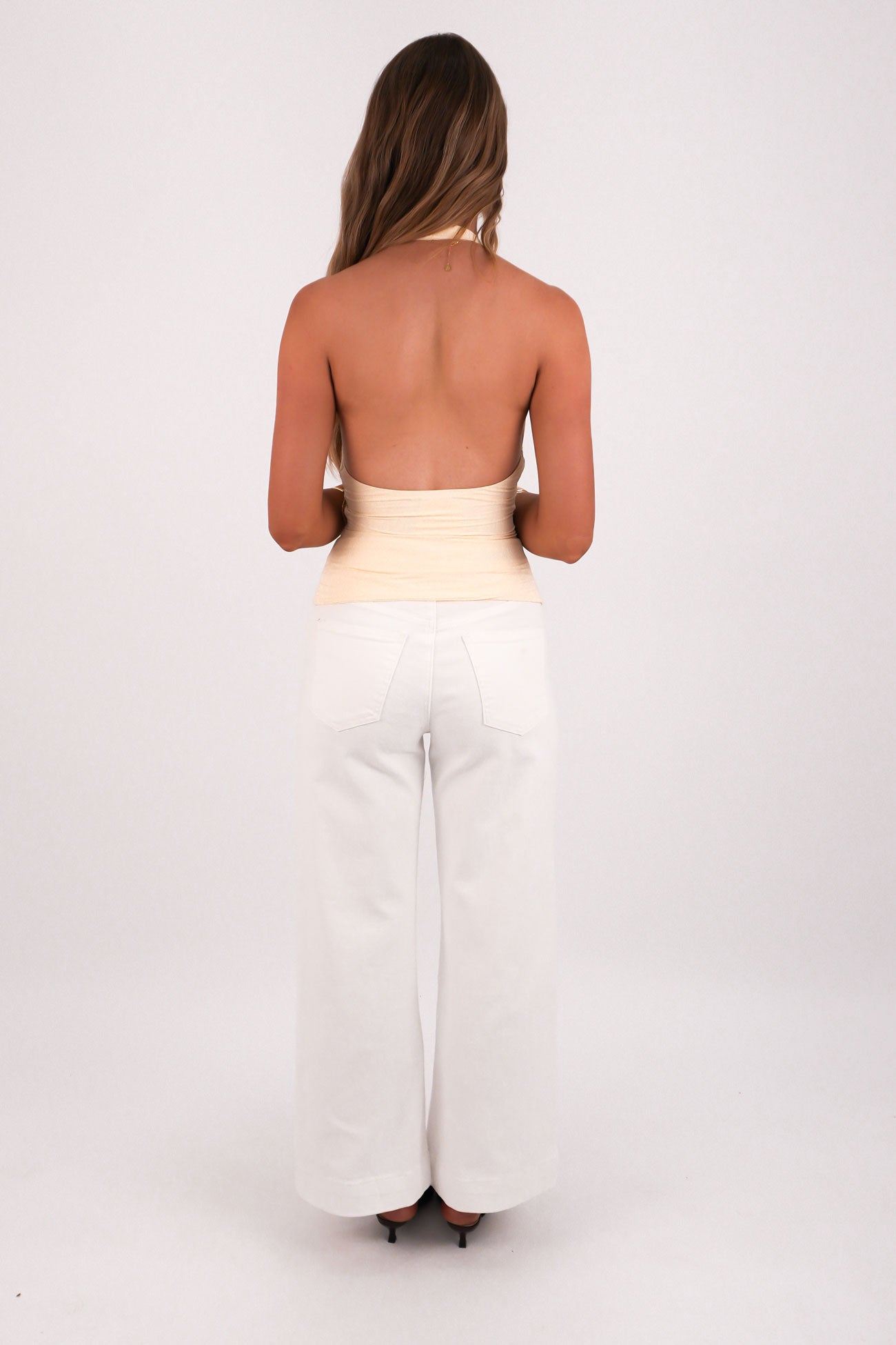 Zorina Halter Top Yellow