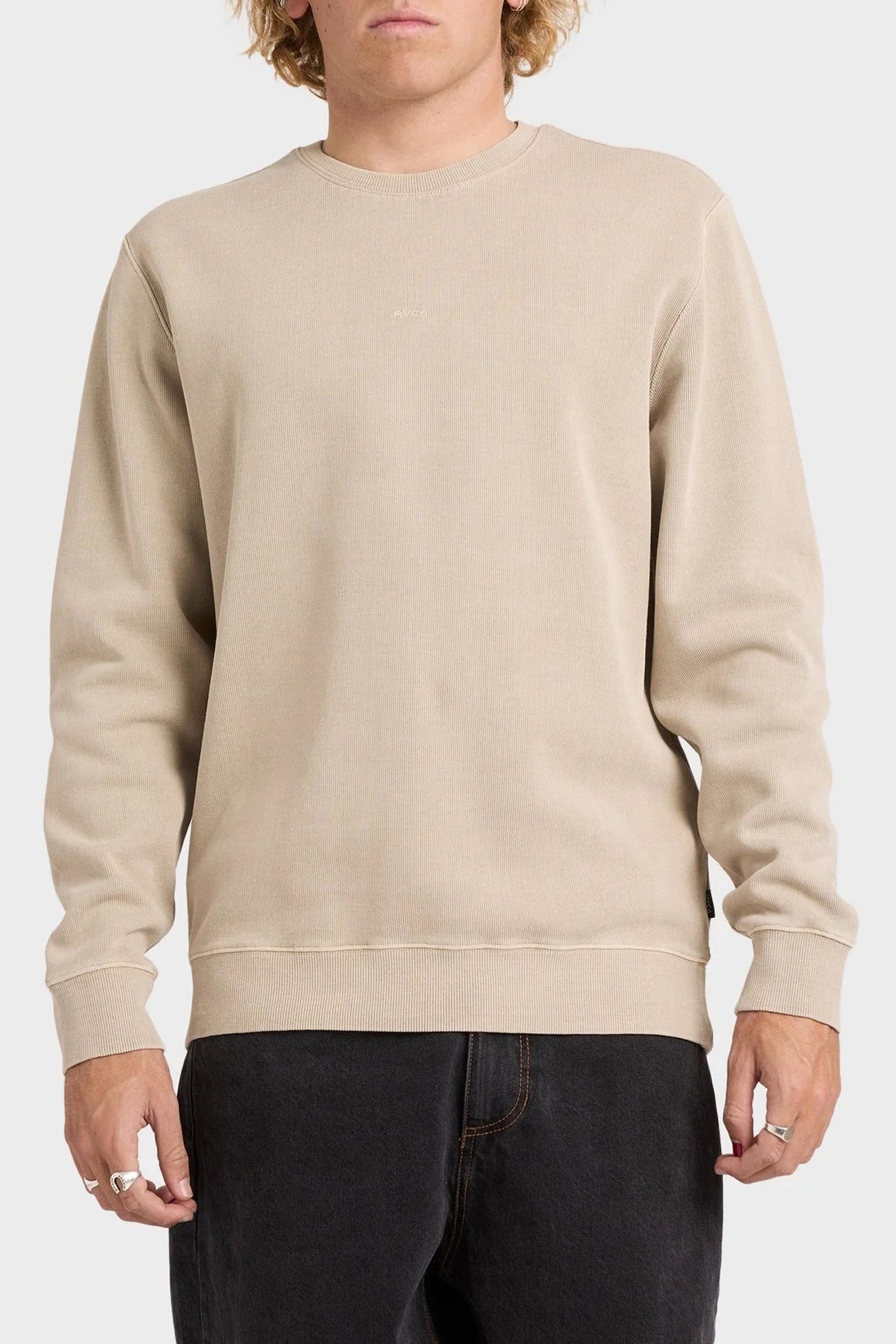 Little RVCA Crew Light Khaki