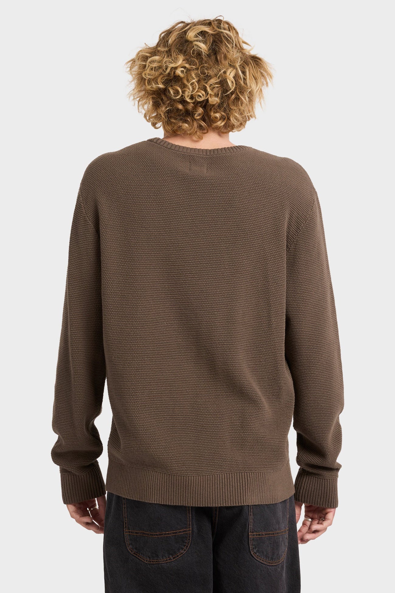 Duke Crew Knit Mocha