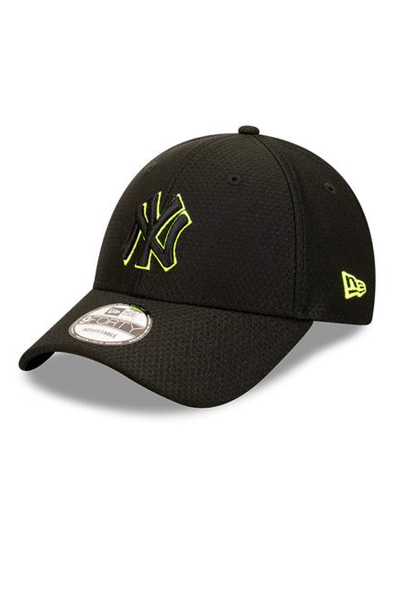 New York Yankees 9FORTY Cloth Strap Neon Yellow