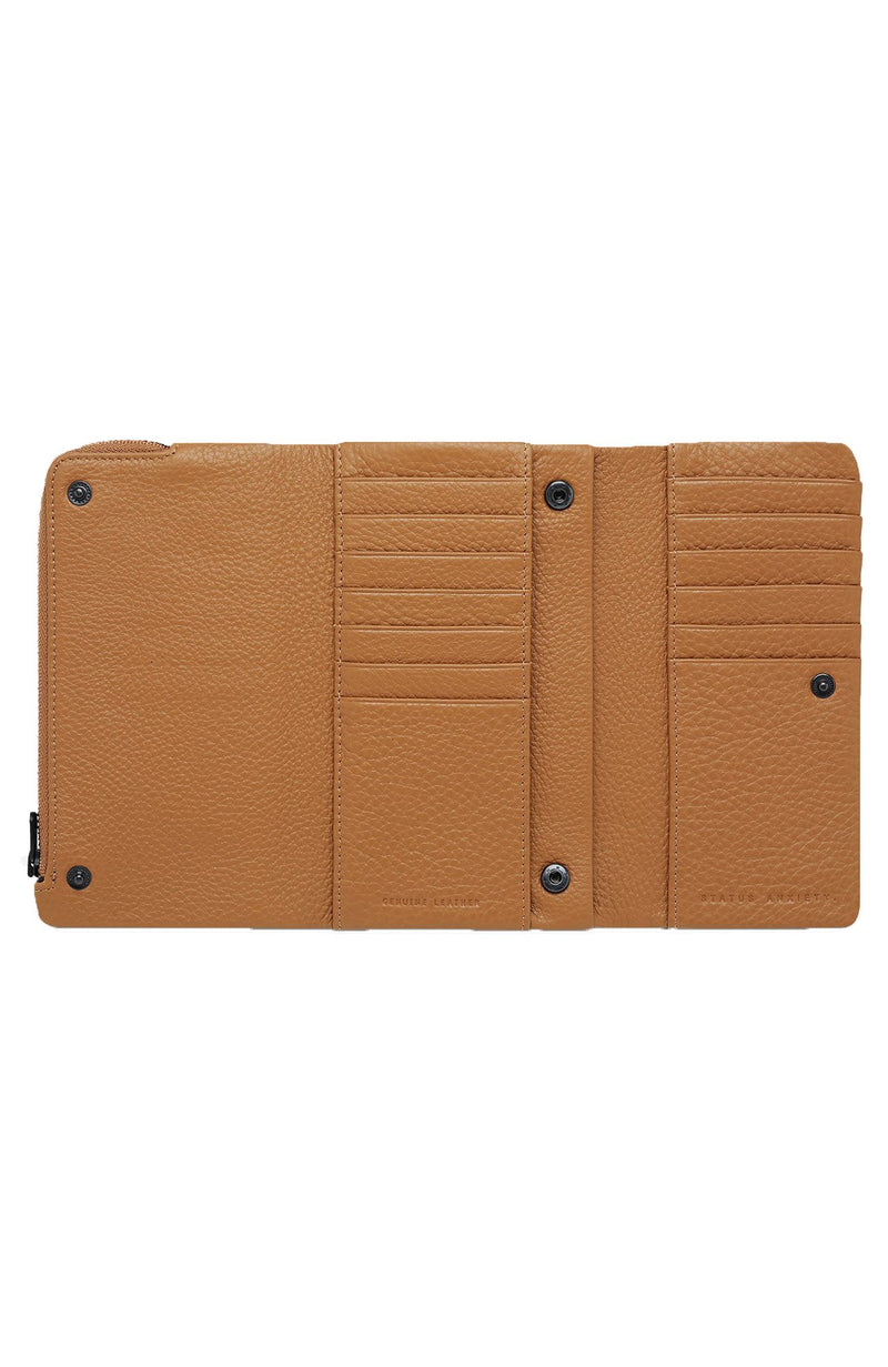 Audrey Wallet Pebble Tan