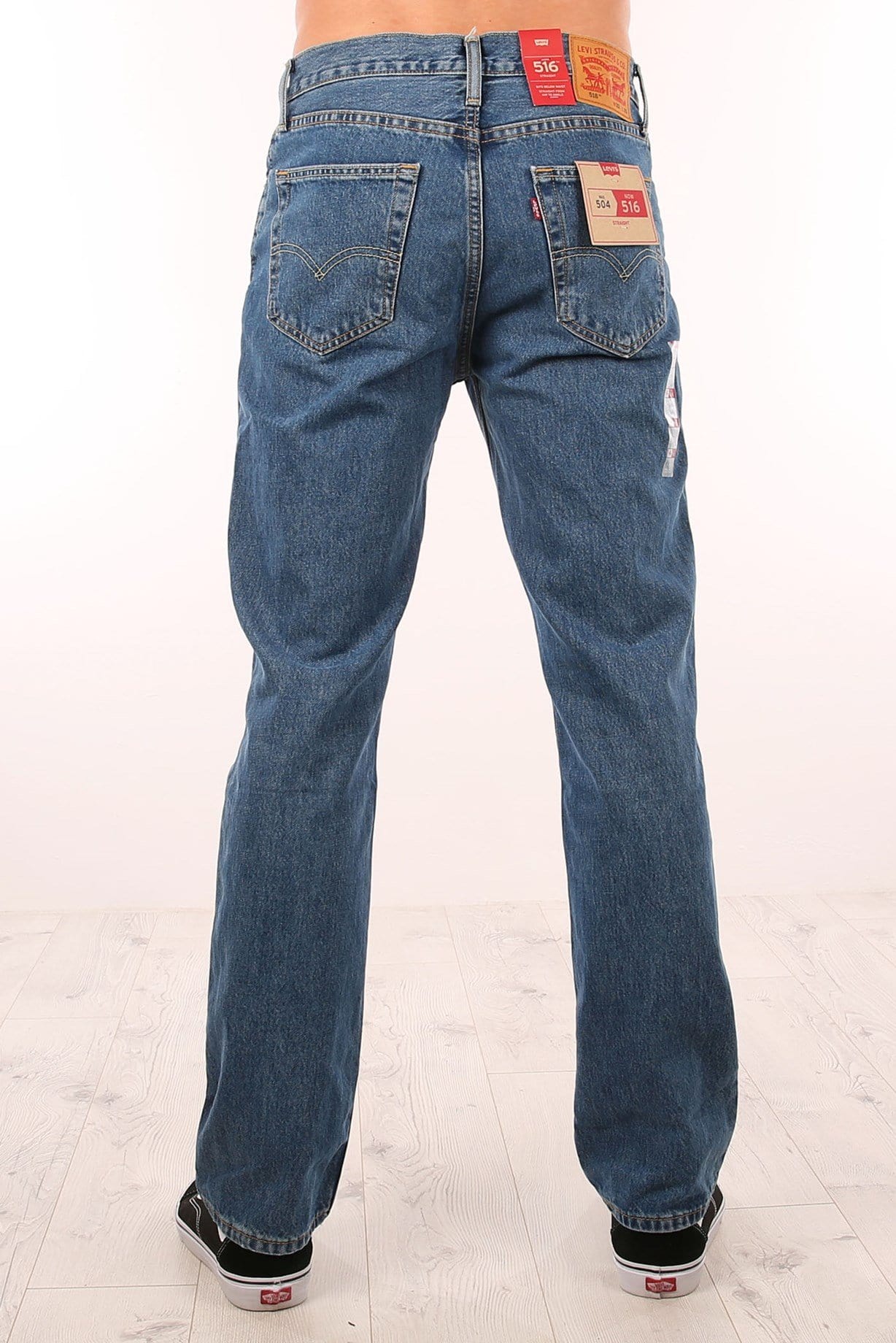 516 Slim Straight Jean Stonewash Levis - Jean Jail