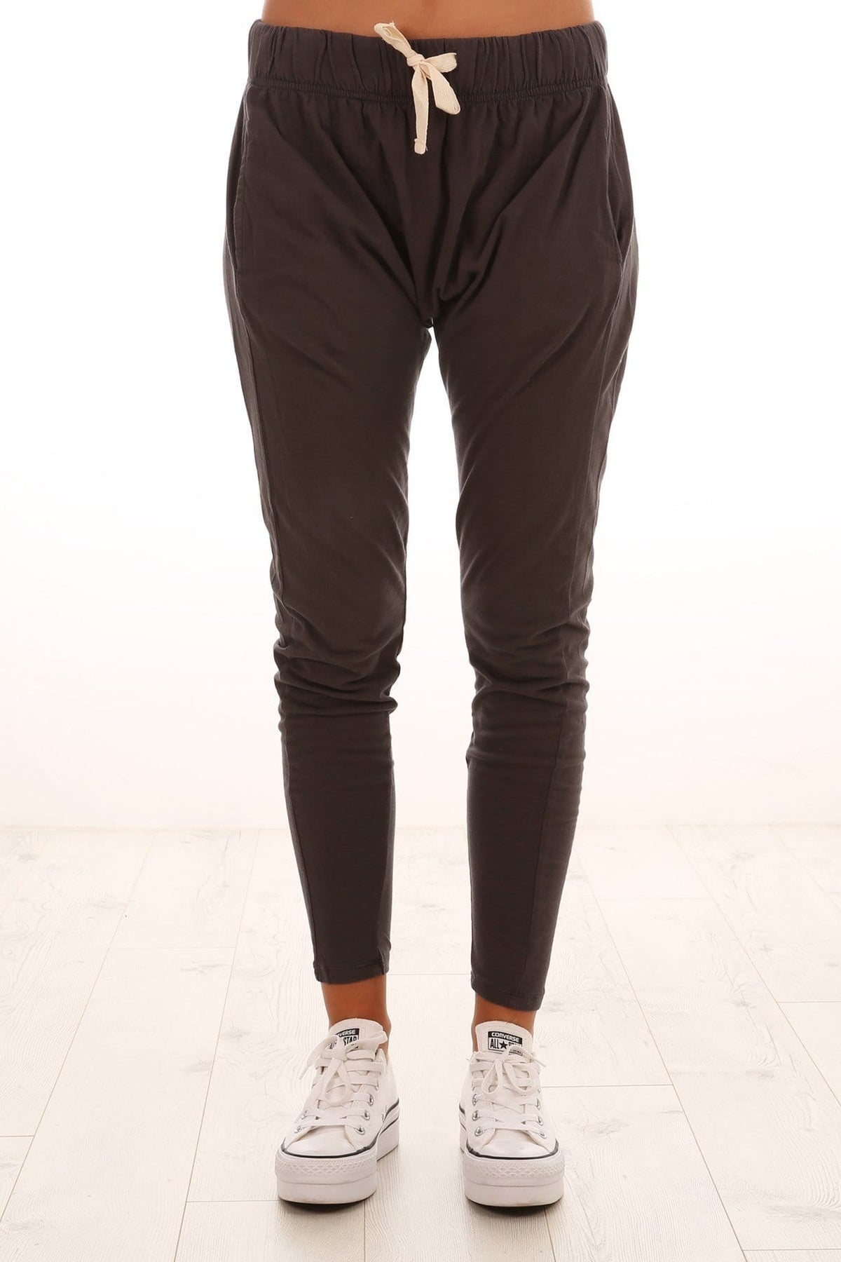 Fluid Pant Charcoal Silent Theory - Jean Jail