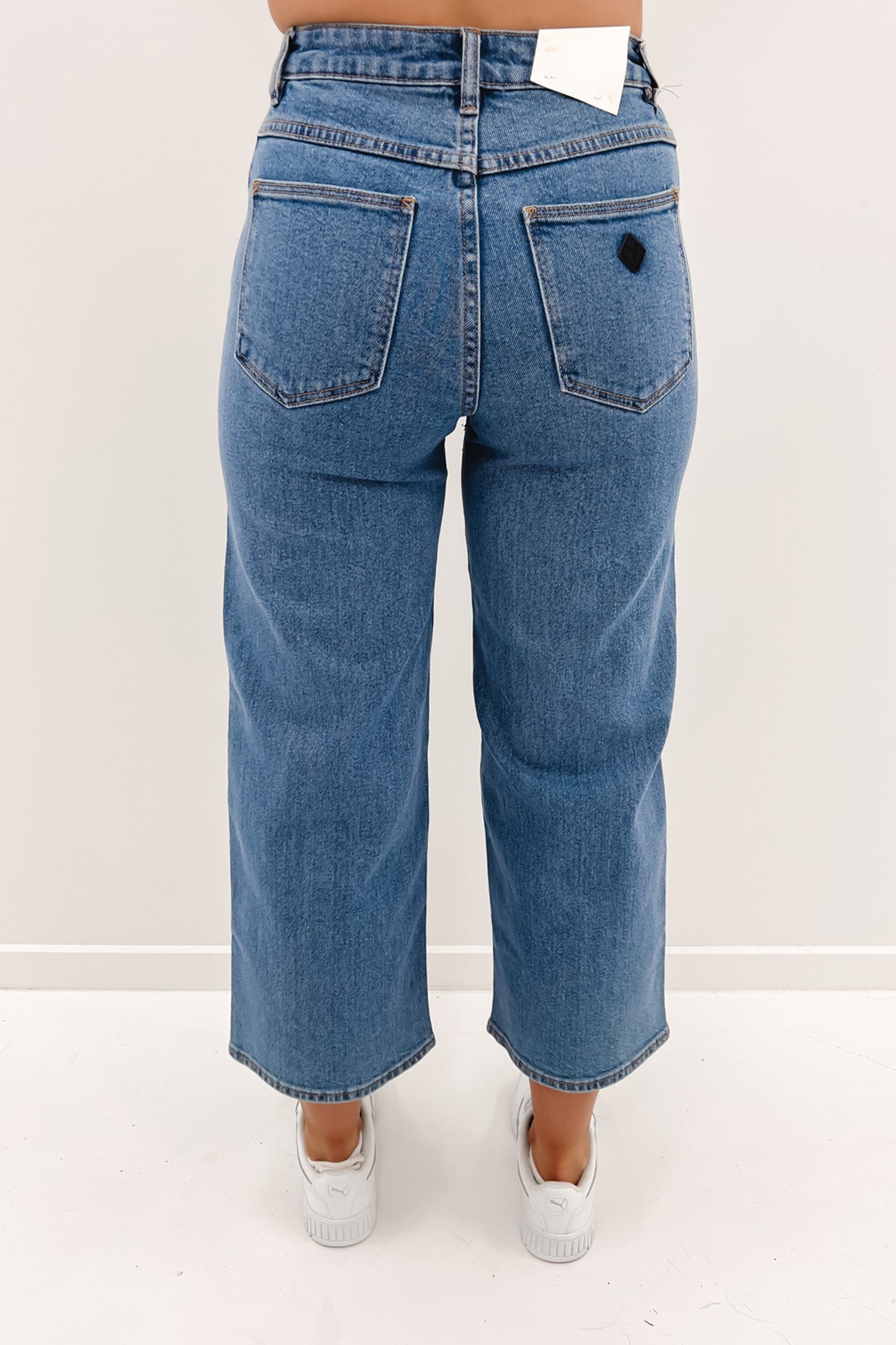 A Street Aline Crop Jean Georgia