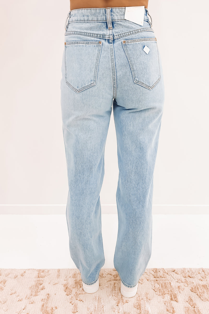 A 94 High Straight Jean Deanna Organic