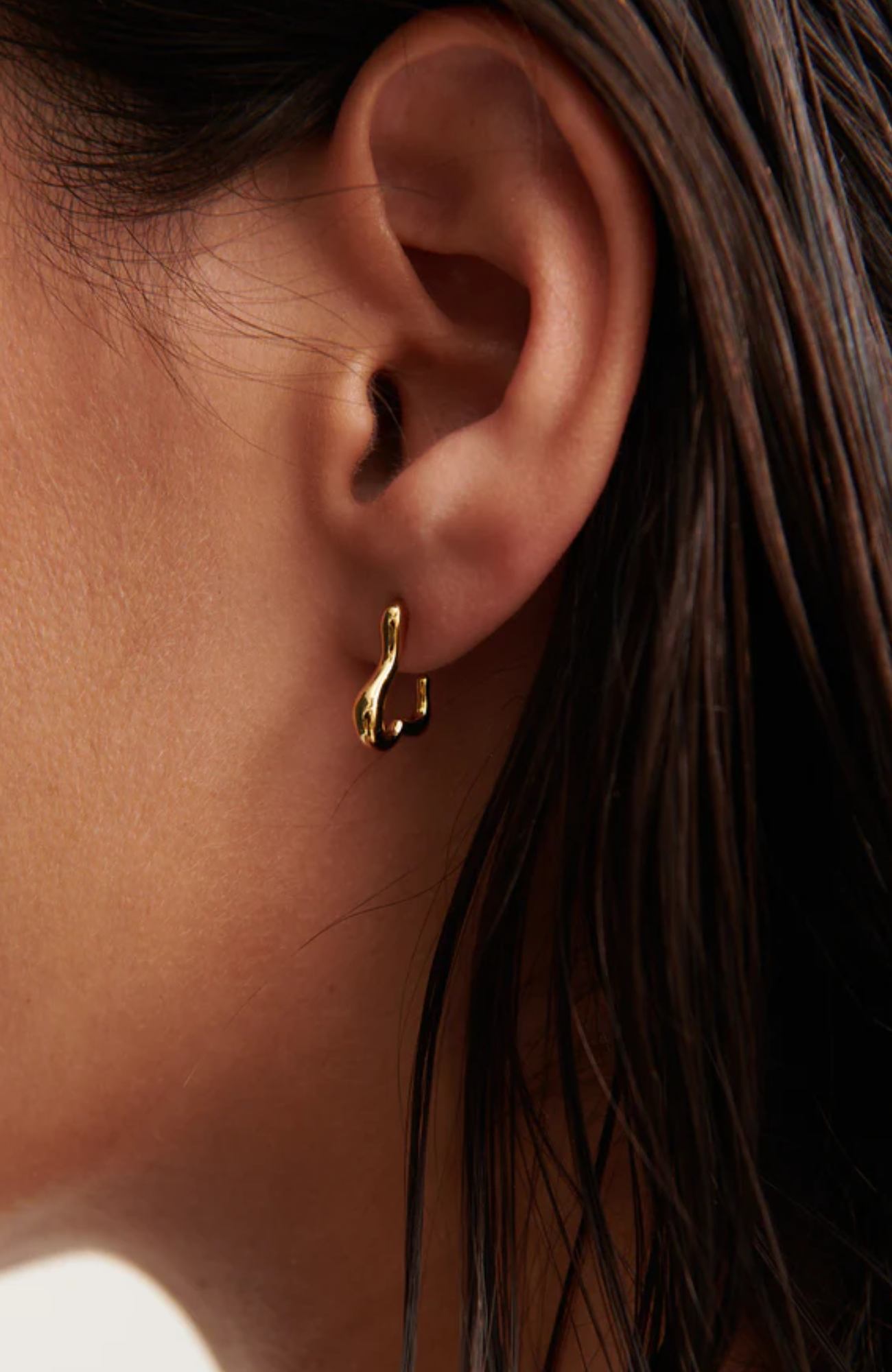 Geo Earrings Gold
