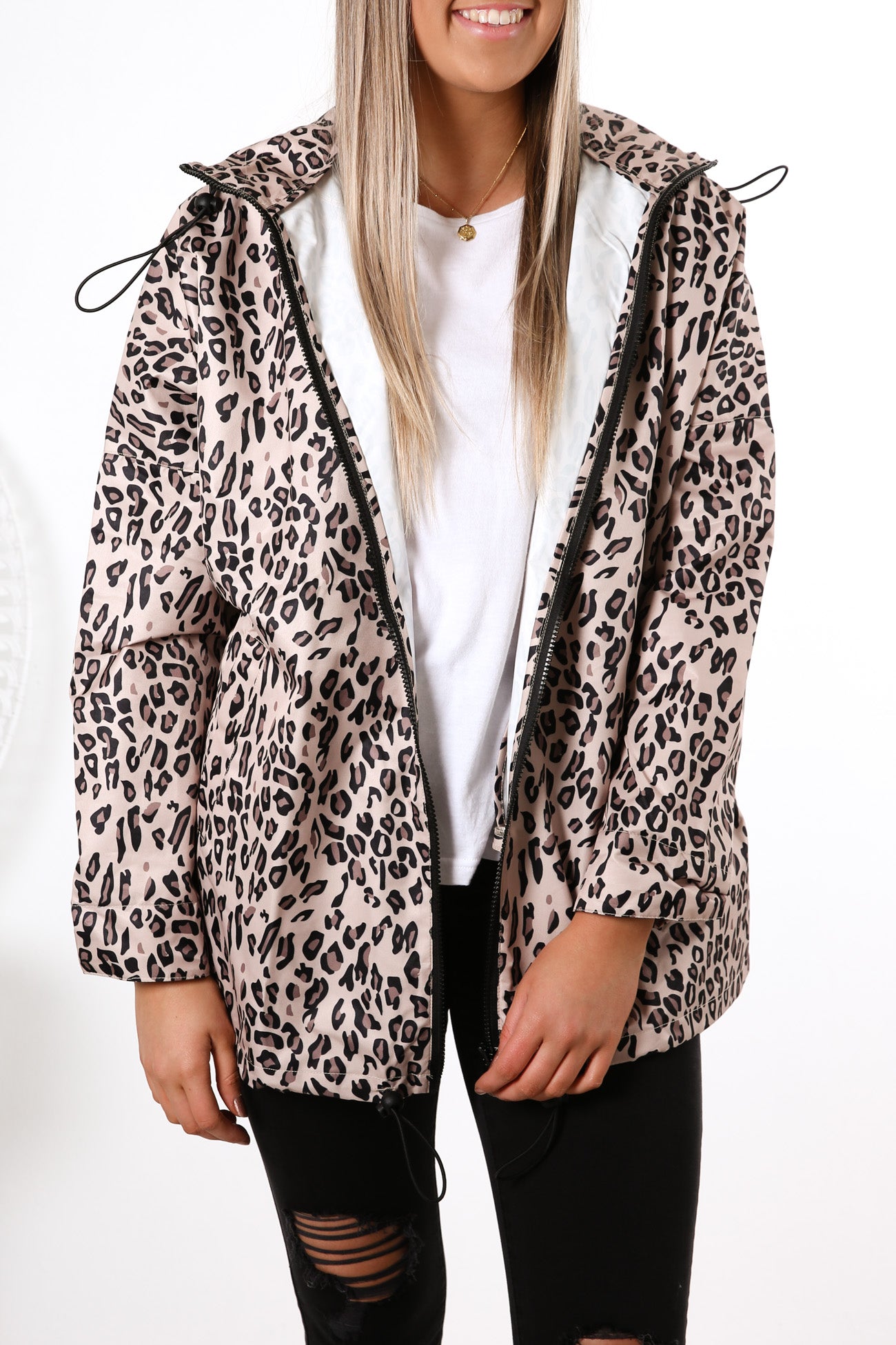 Alla Spray Jacket Leopard