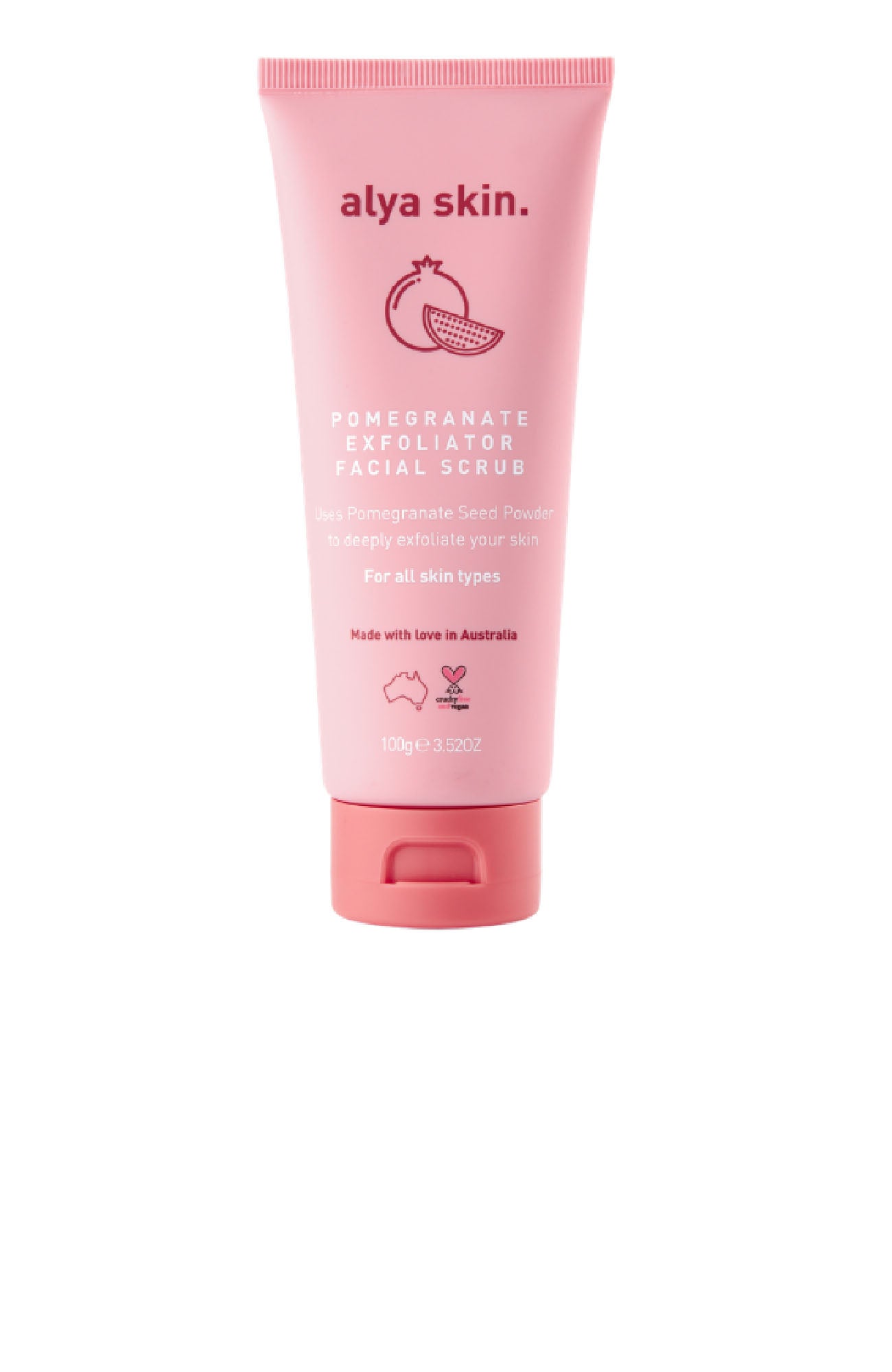 Alya Skin Pomegranate Facial Exfoliator