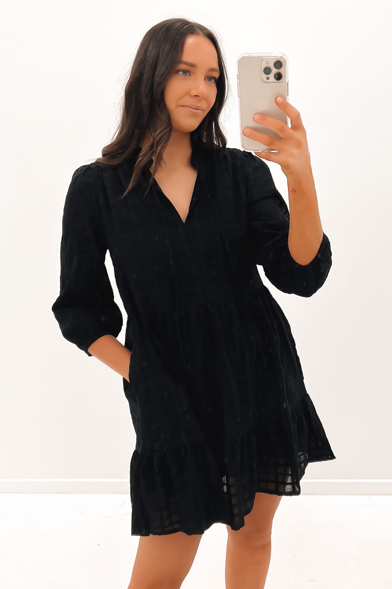 Amarie Mini Dress Black