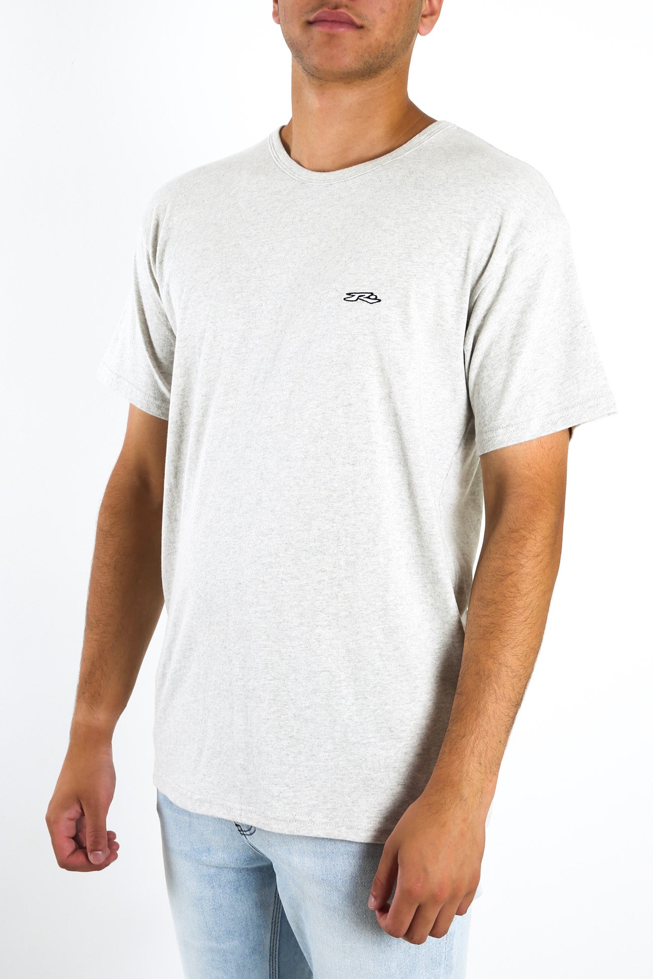 Anarchy Short Sleeve Tee White Marle