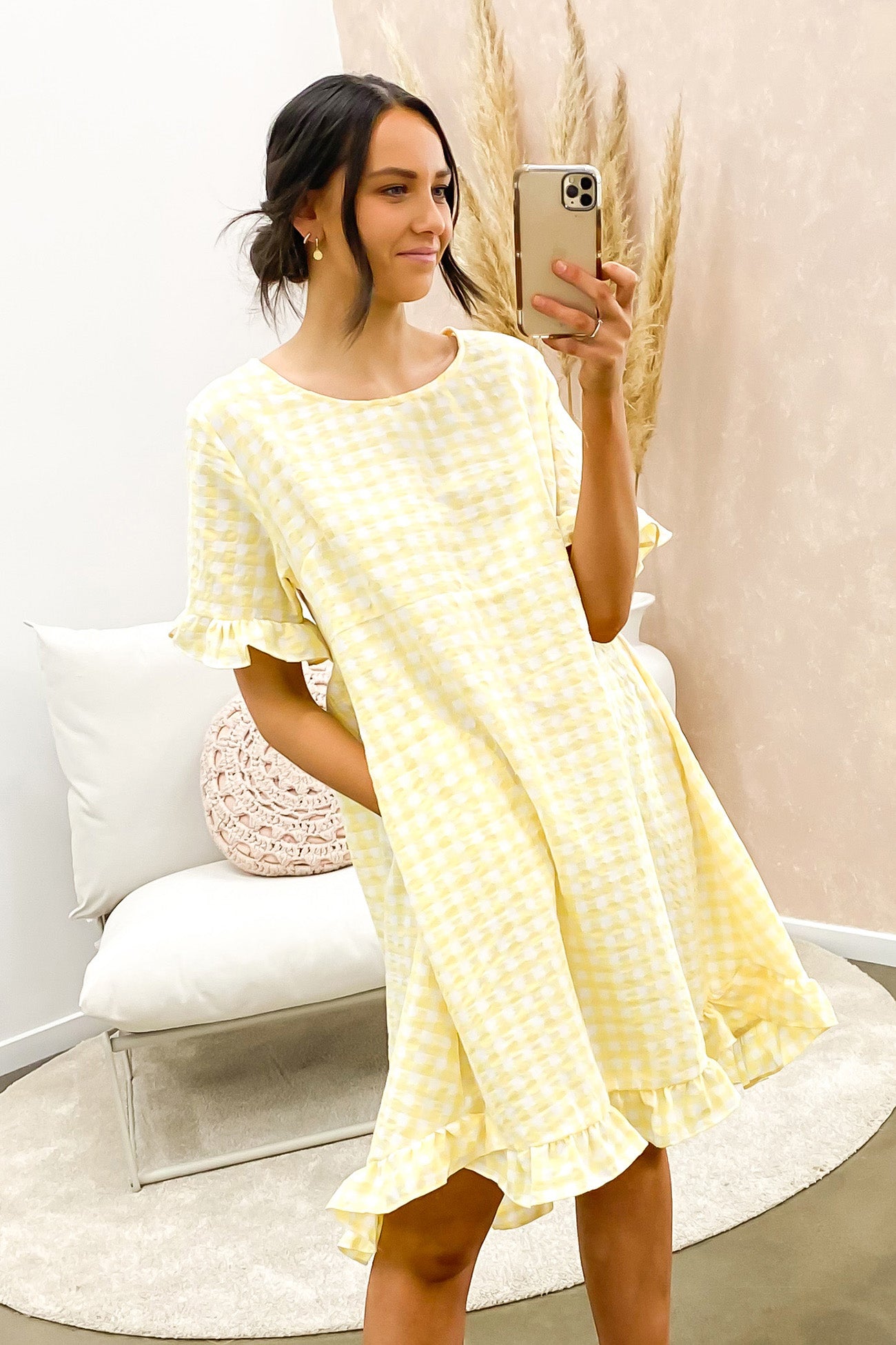 Anaya Dress Yellow