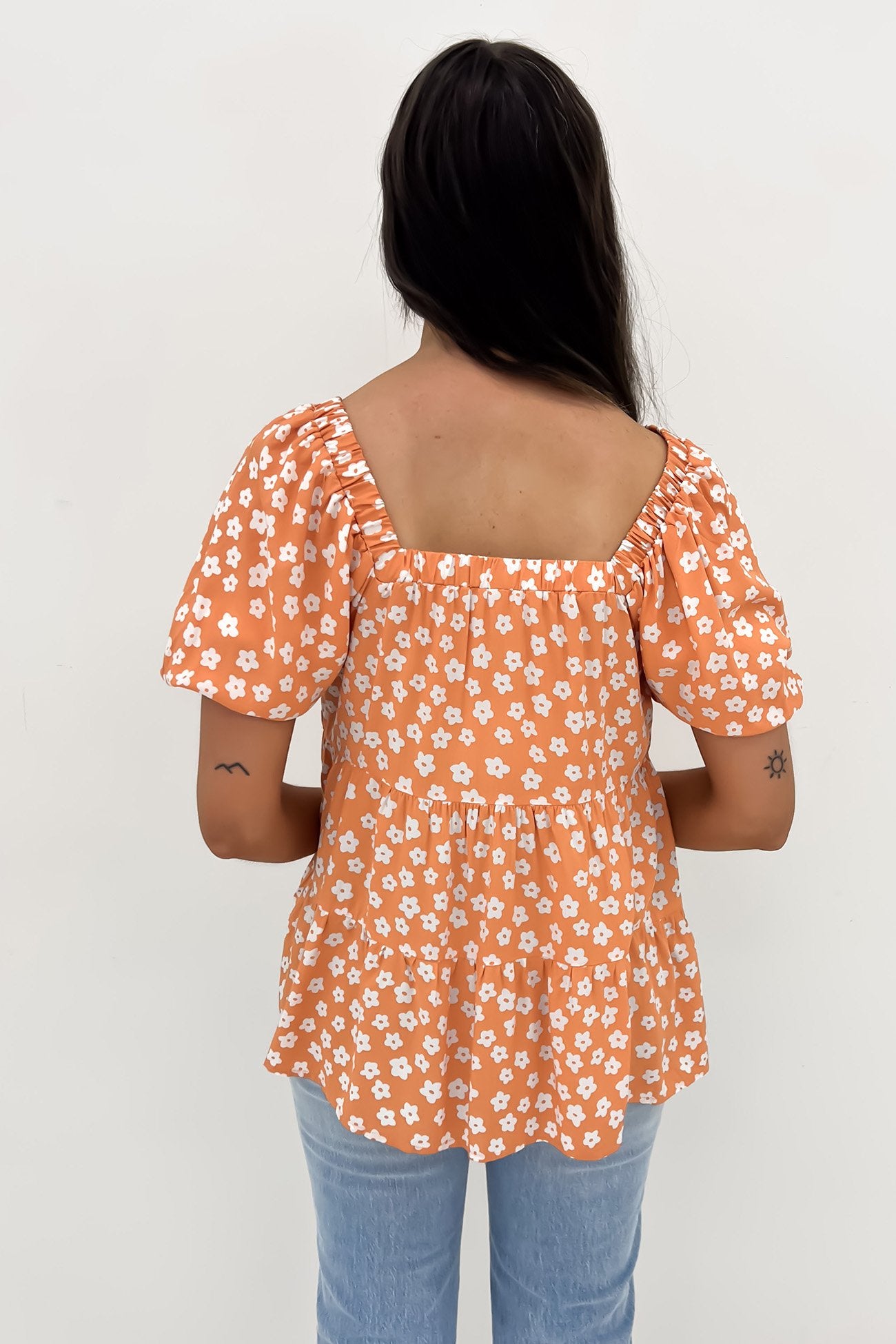 Anisa Top Orange