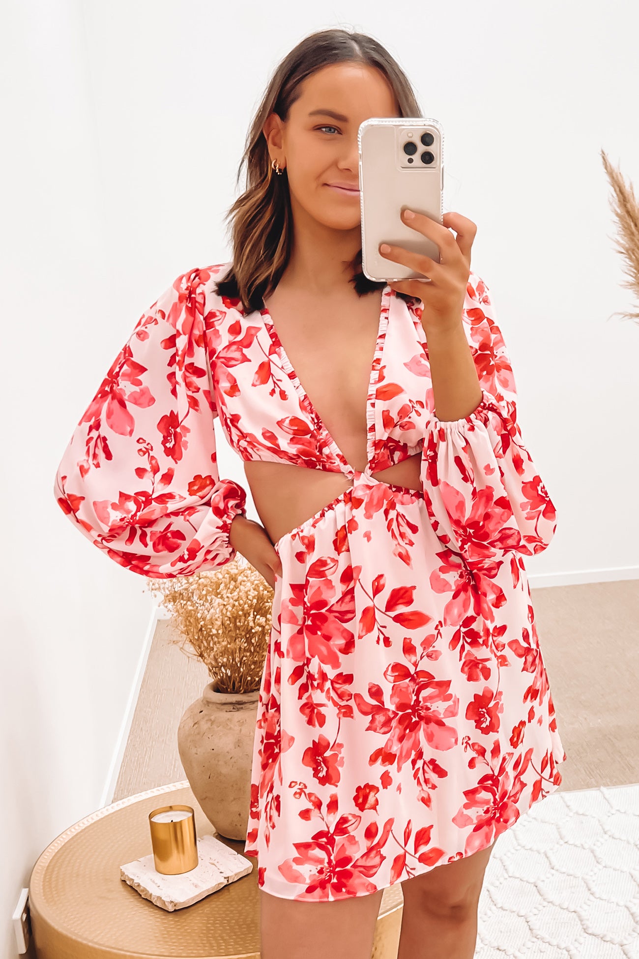 Ariella Mini Dress Pink