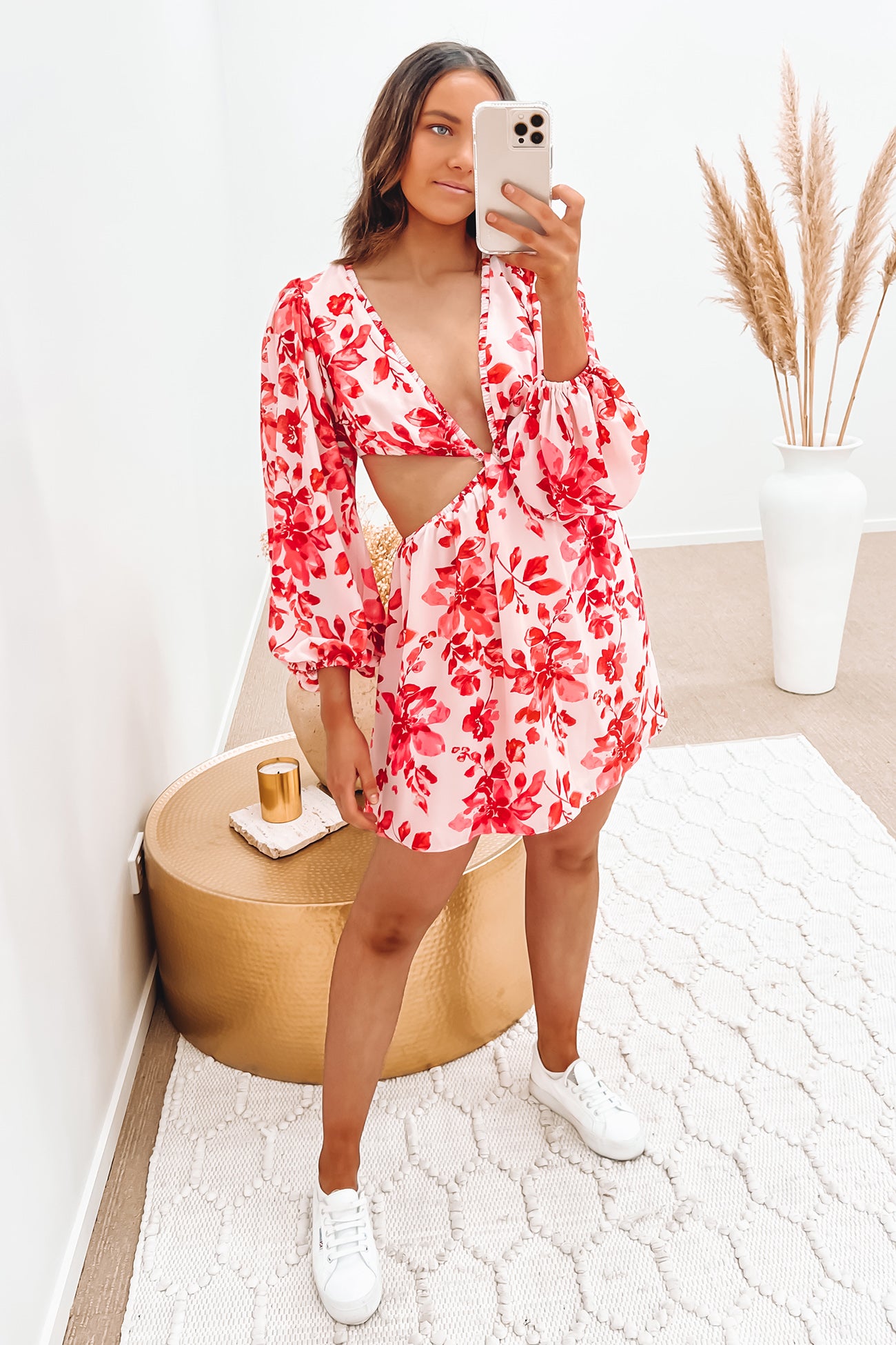 Ariella Mini Dress Pink