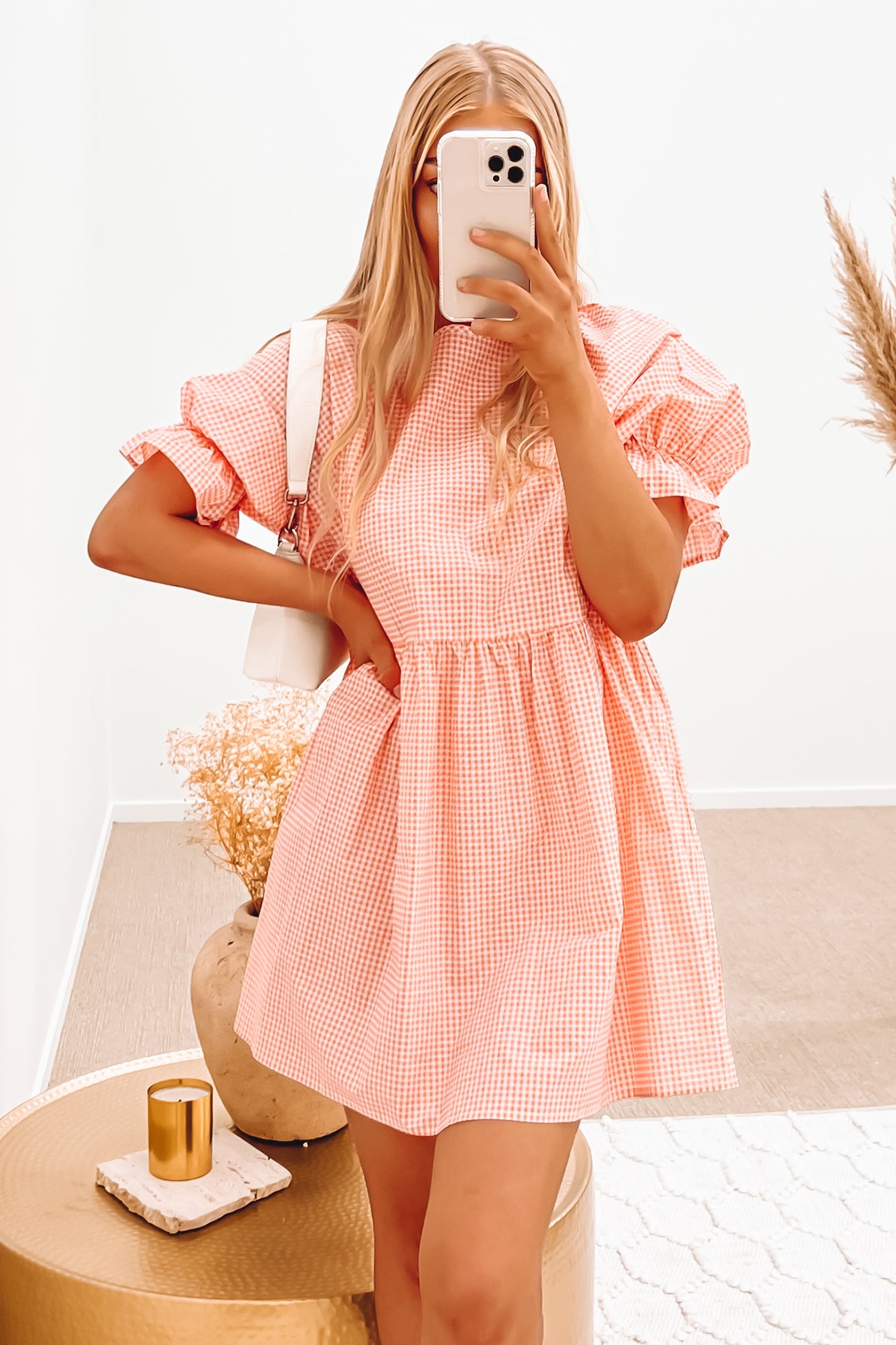 Aspen Mini Dress Orange