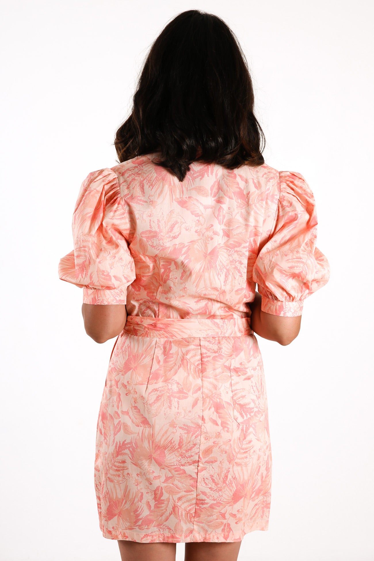 Aviary Shirt Dress Pink Salt