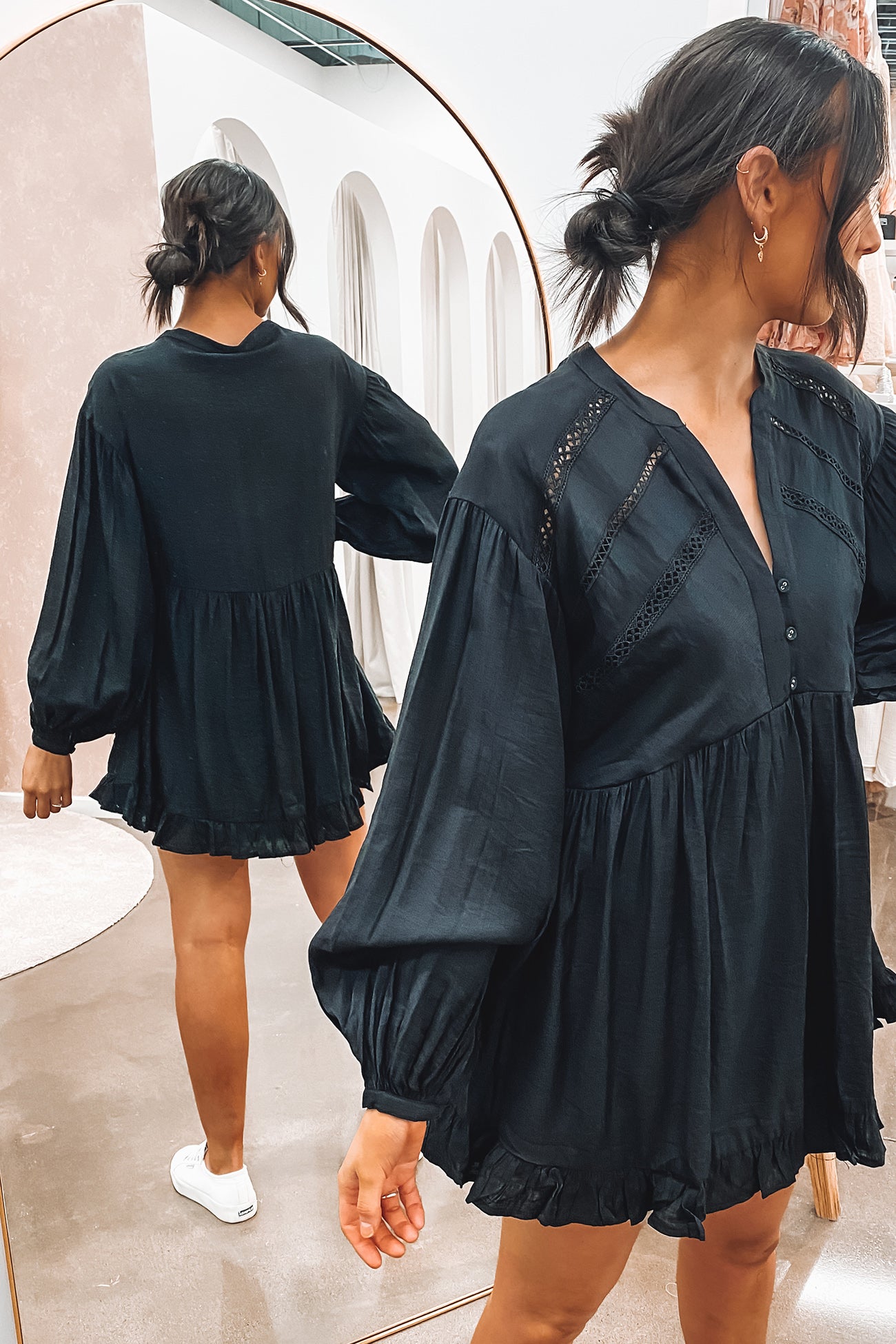 Avery Mini Dress Black