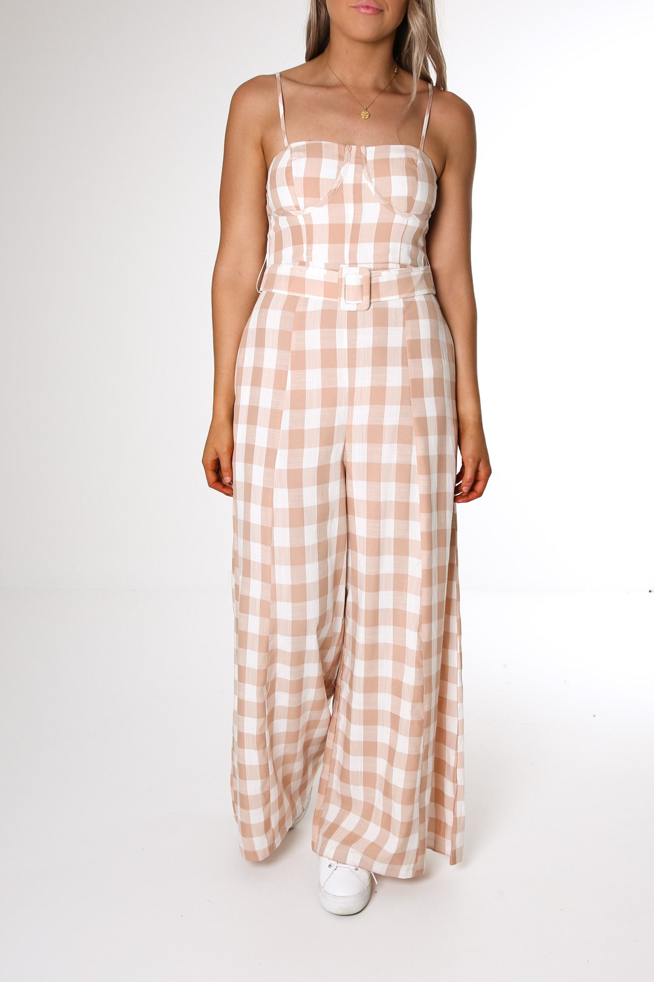 Azalea Jumpsuit Beige