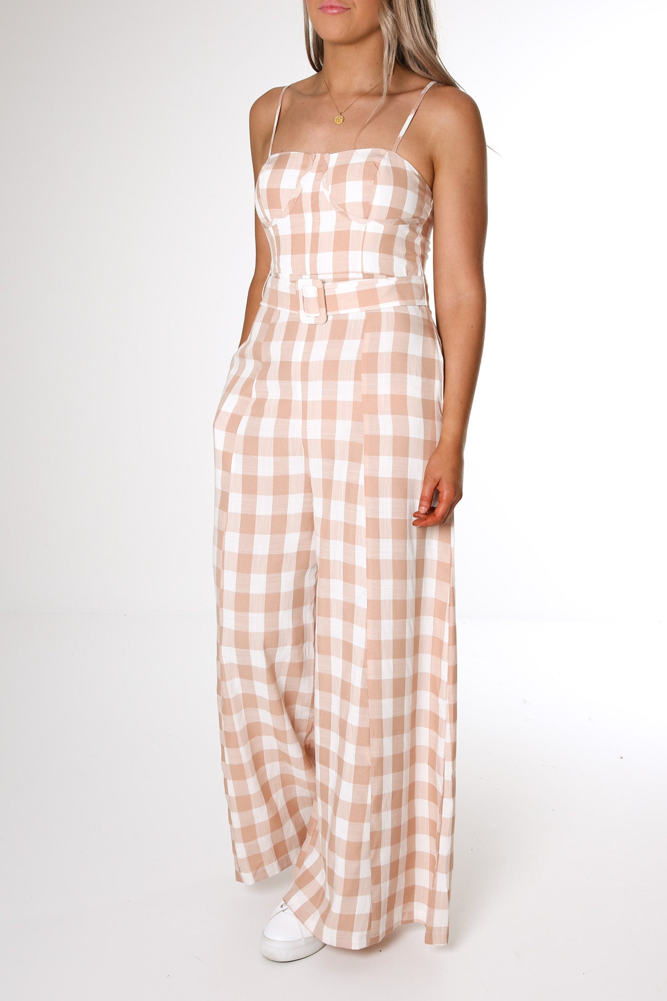 Azalea Jumpsuit Beige
