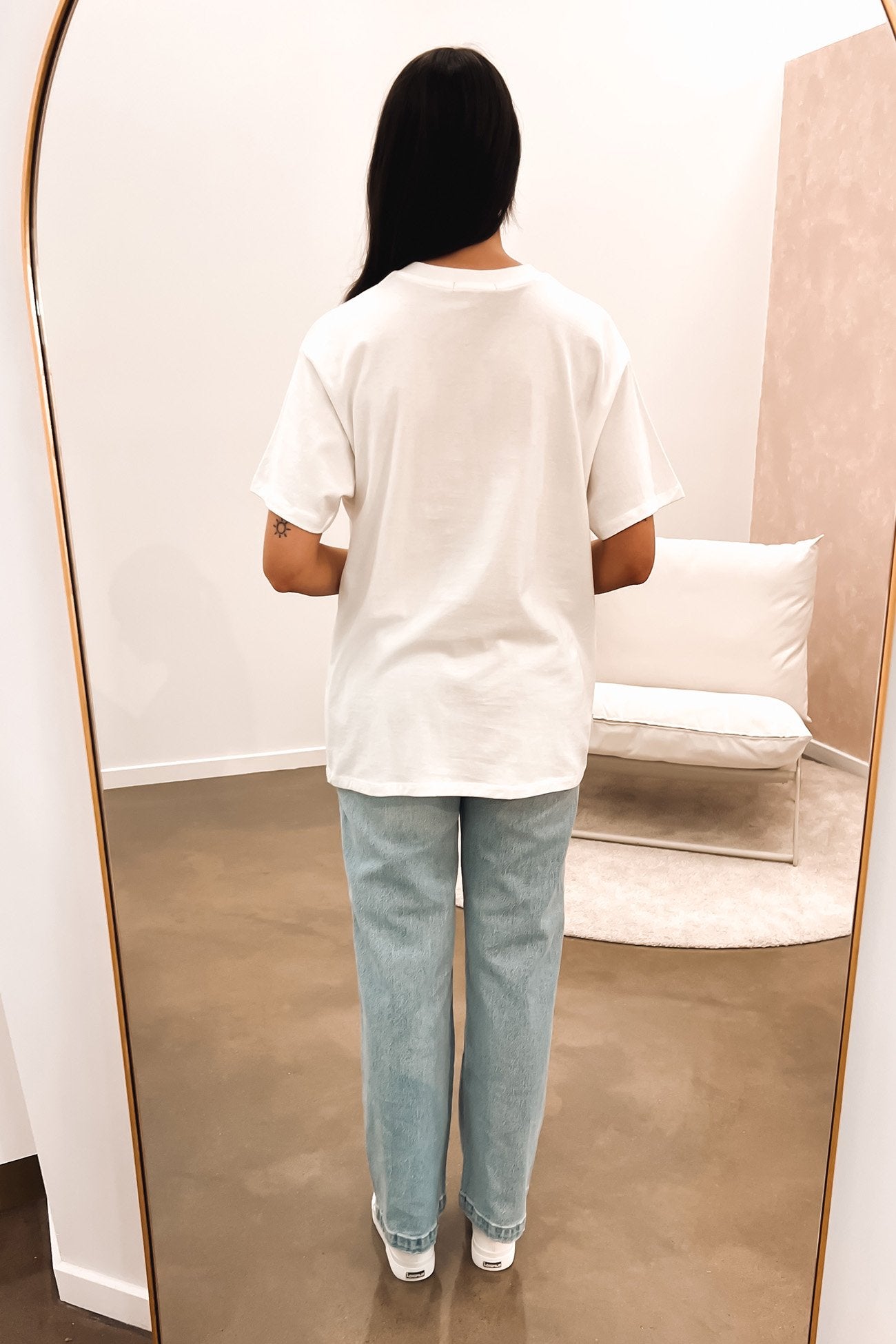 Badlands Tee Vintage White