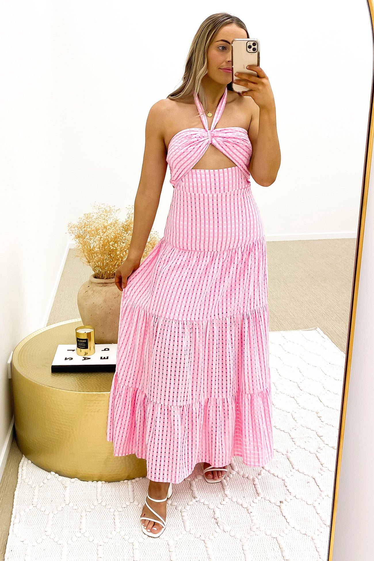 Blair Midi Dress Pink