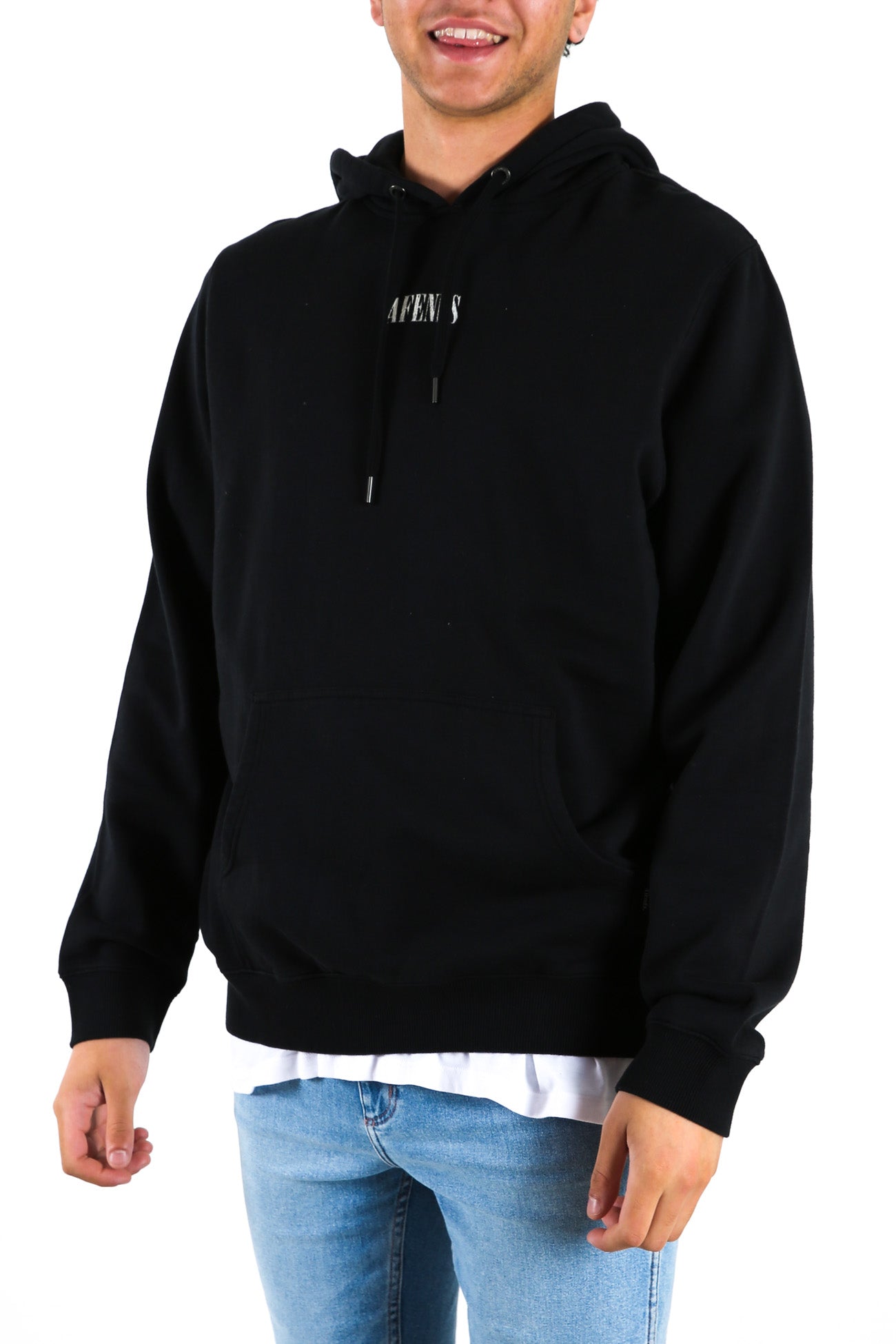 Bleach Pull On Hood Black