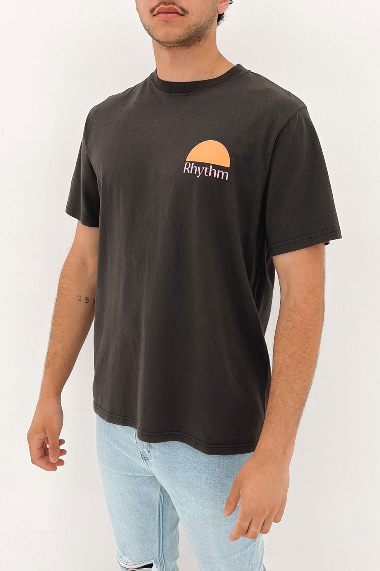 Blend Vintage Short Sleeve T-Shirt Vintage Black