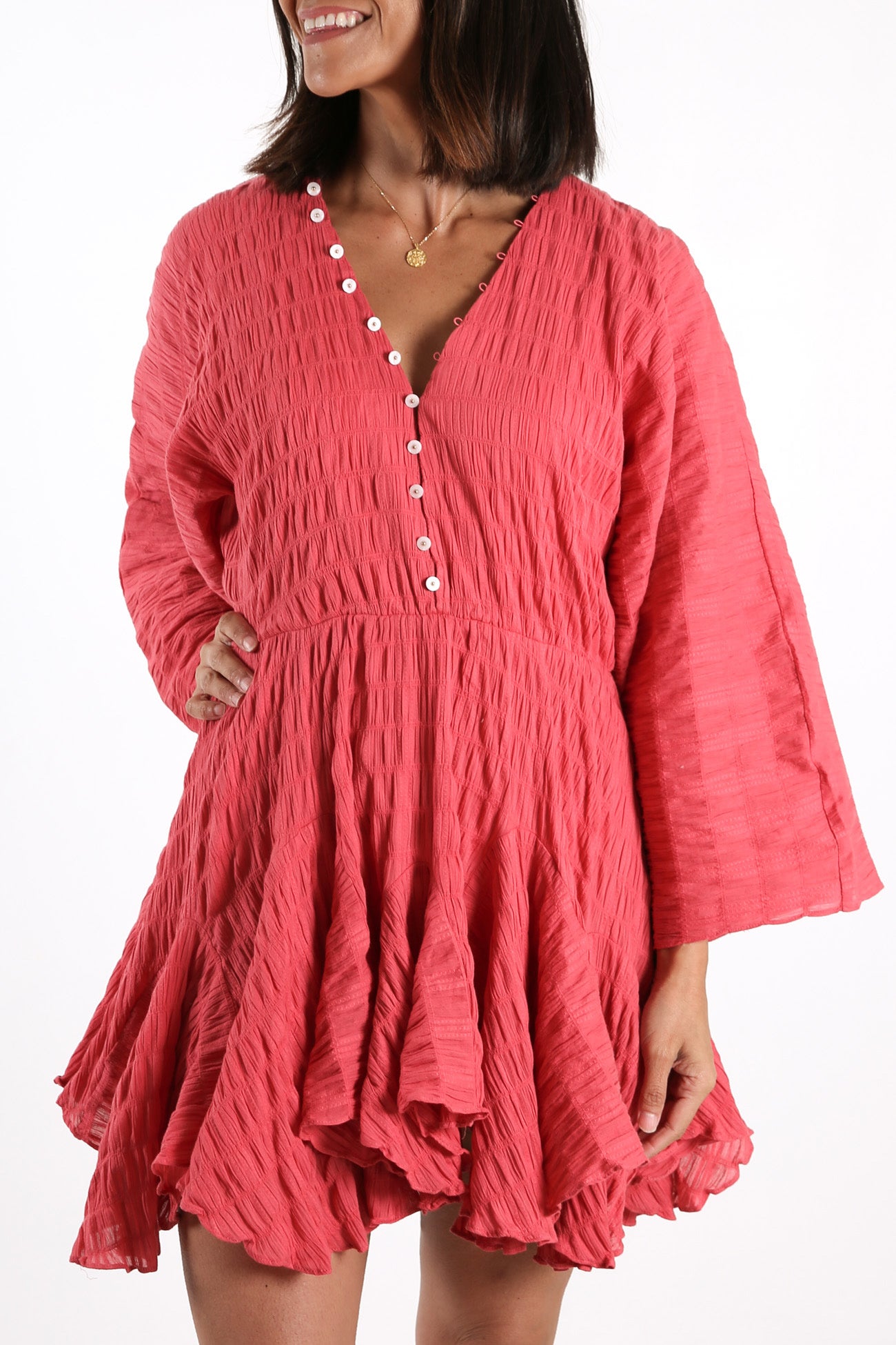 Blossomed Dress Rosewood