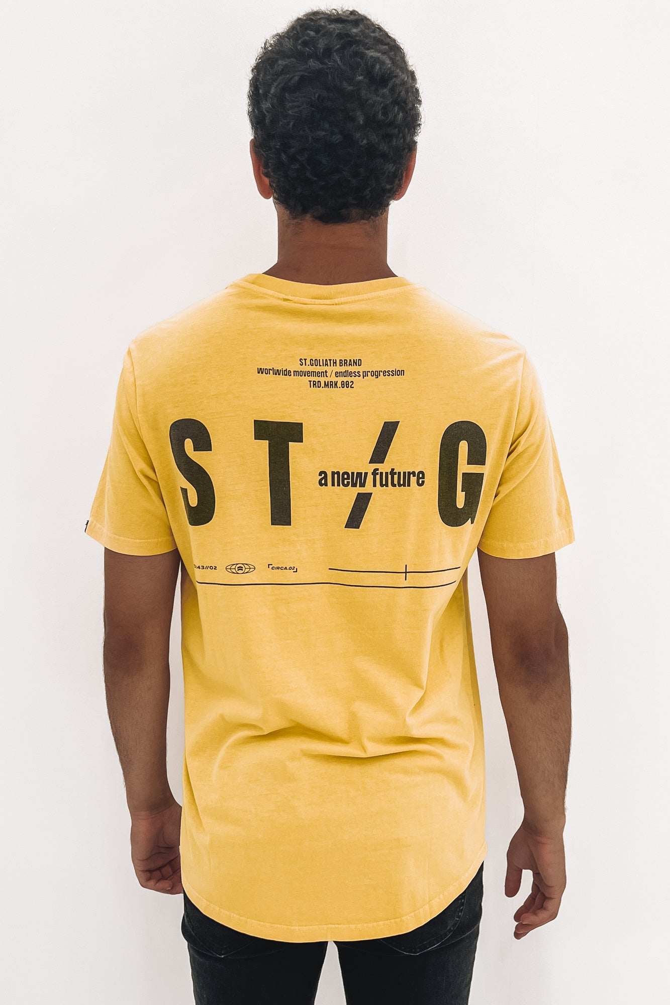 Borderline Tee Yellow